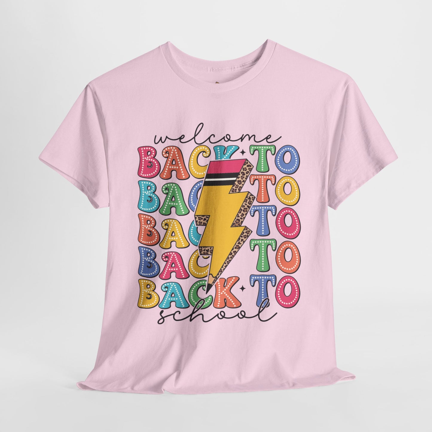 Welcome Back To School - Unisex Heavy Cotton Tee