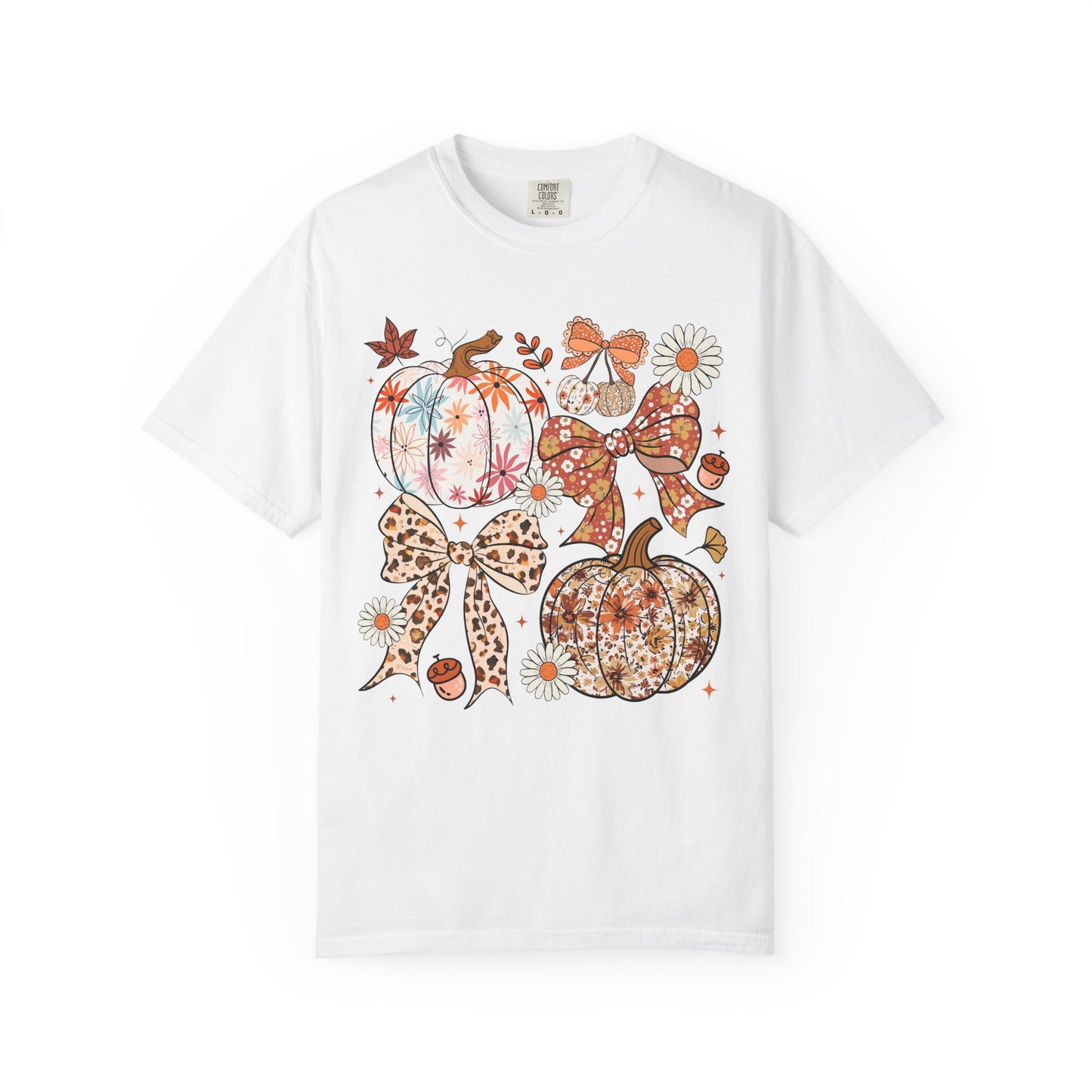 Pumpkins and Bows Tee