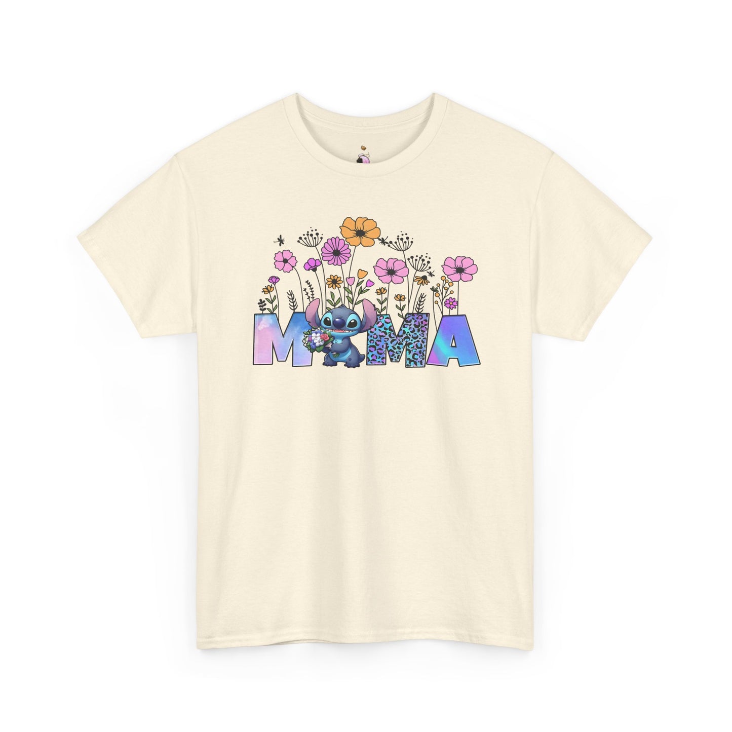 Alien Floral Mama - Unisex Heavy Cotton Tee