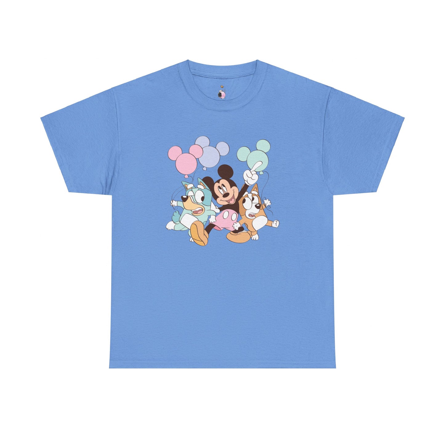 A Mouse with two Pups - Unisex Heavy Cotton Tee