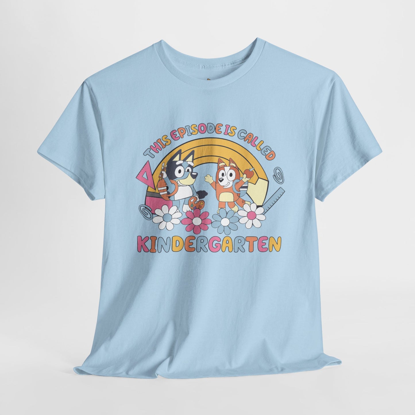 Kindergarten Pups - Unisex Heavy Cotton Tee