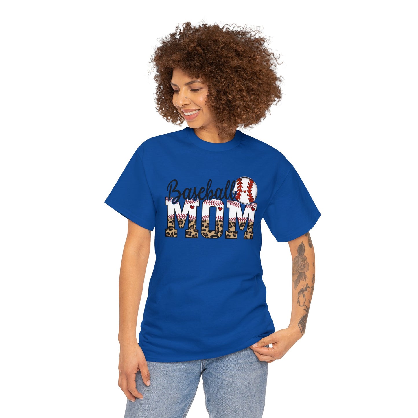 Baseball Mom - Unisex Heavy Cotton Tee