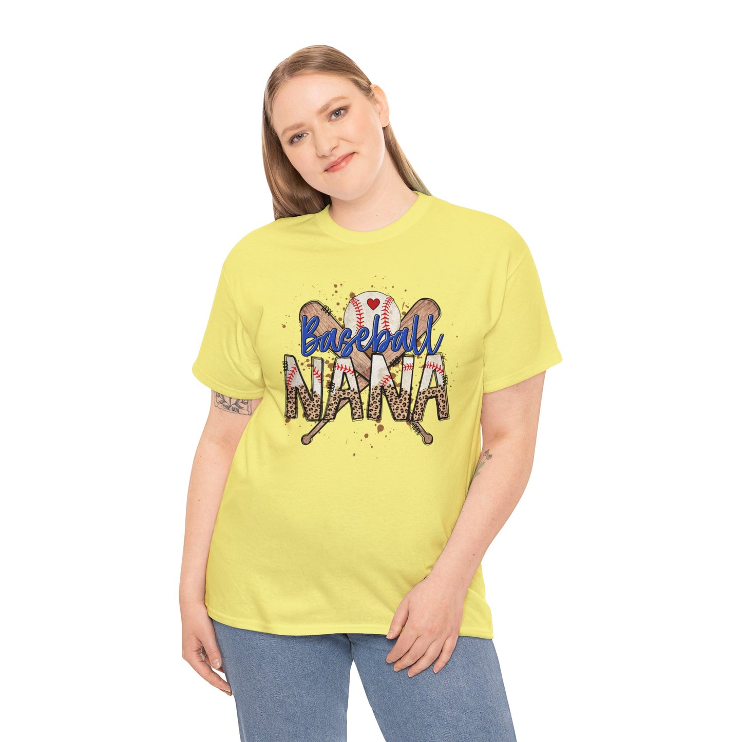 Baseball Nana - Unisex Heavy Cotton Tee