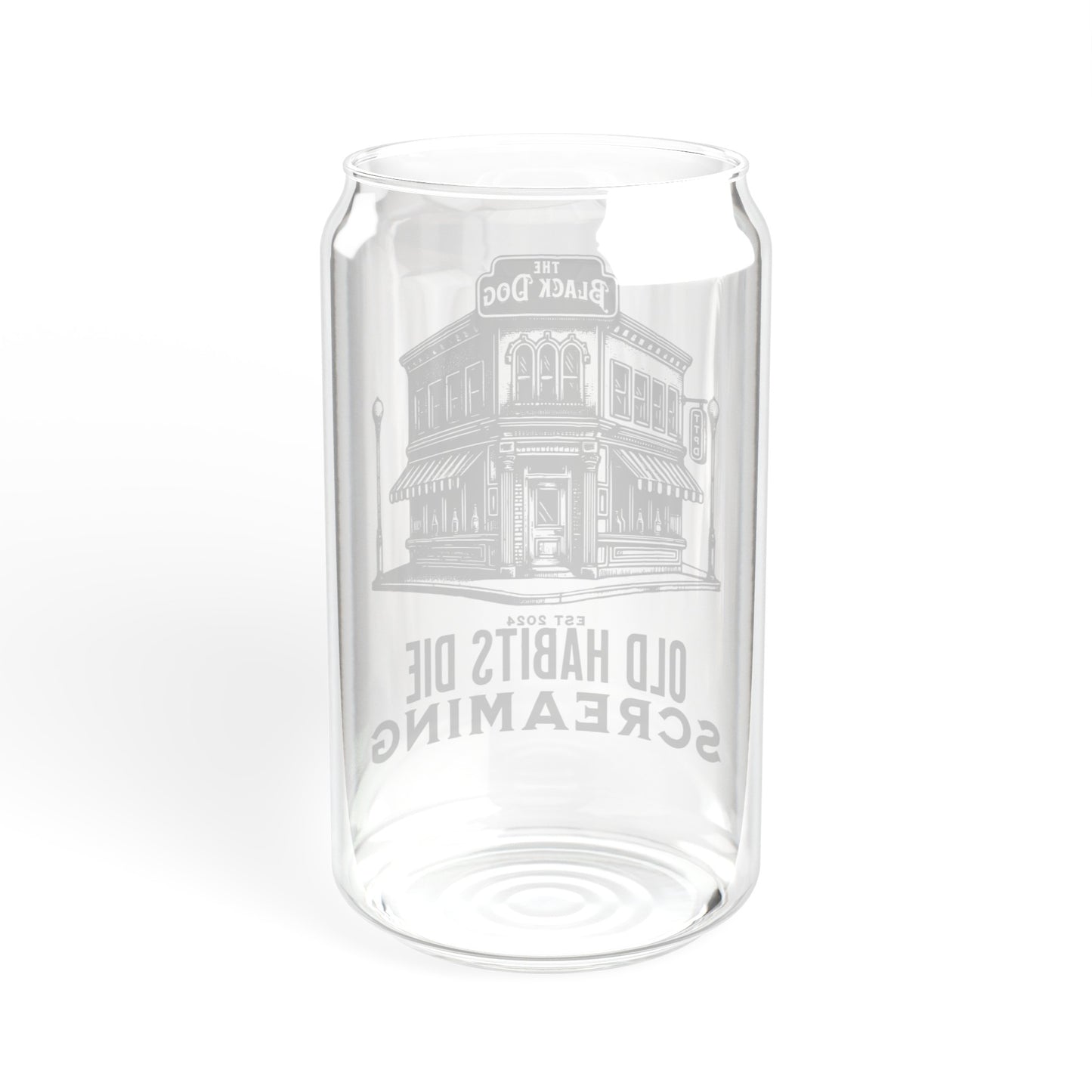 Old Habits - Sipper Glass, 16oz