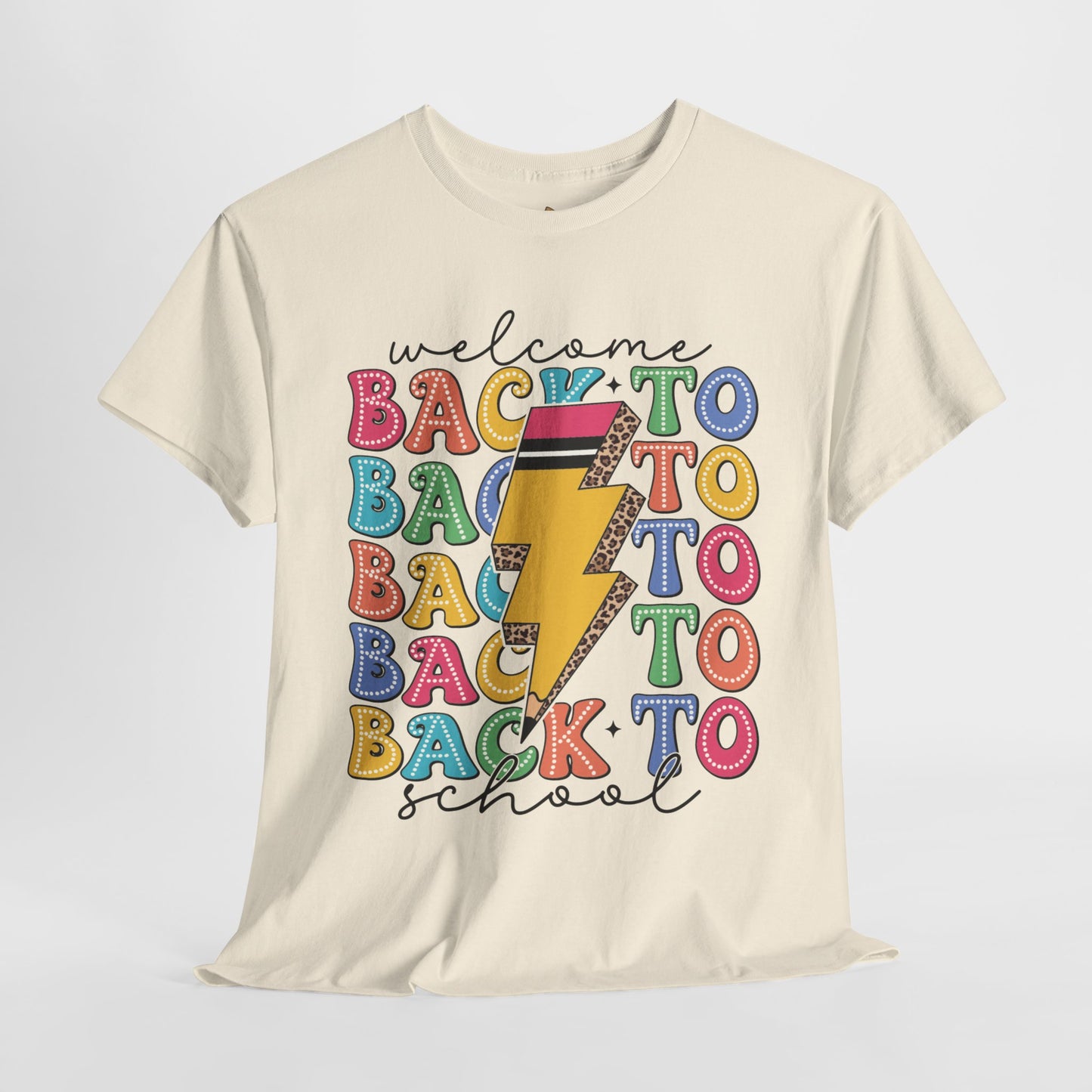 Welcome Back To School - Unisex Heavy Cotton Tee