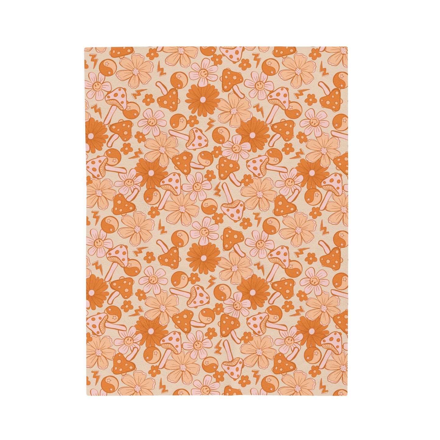 Groovy Retro - Plush Blanket