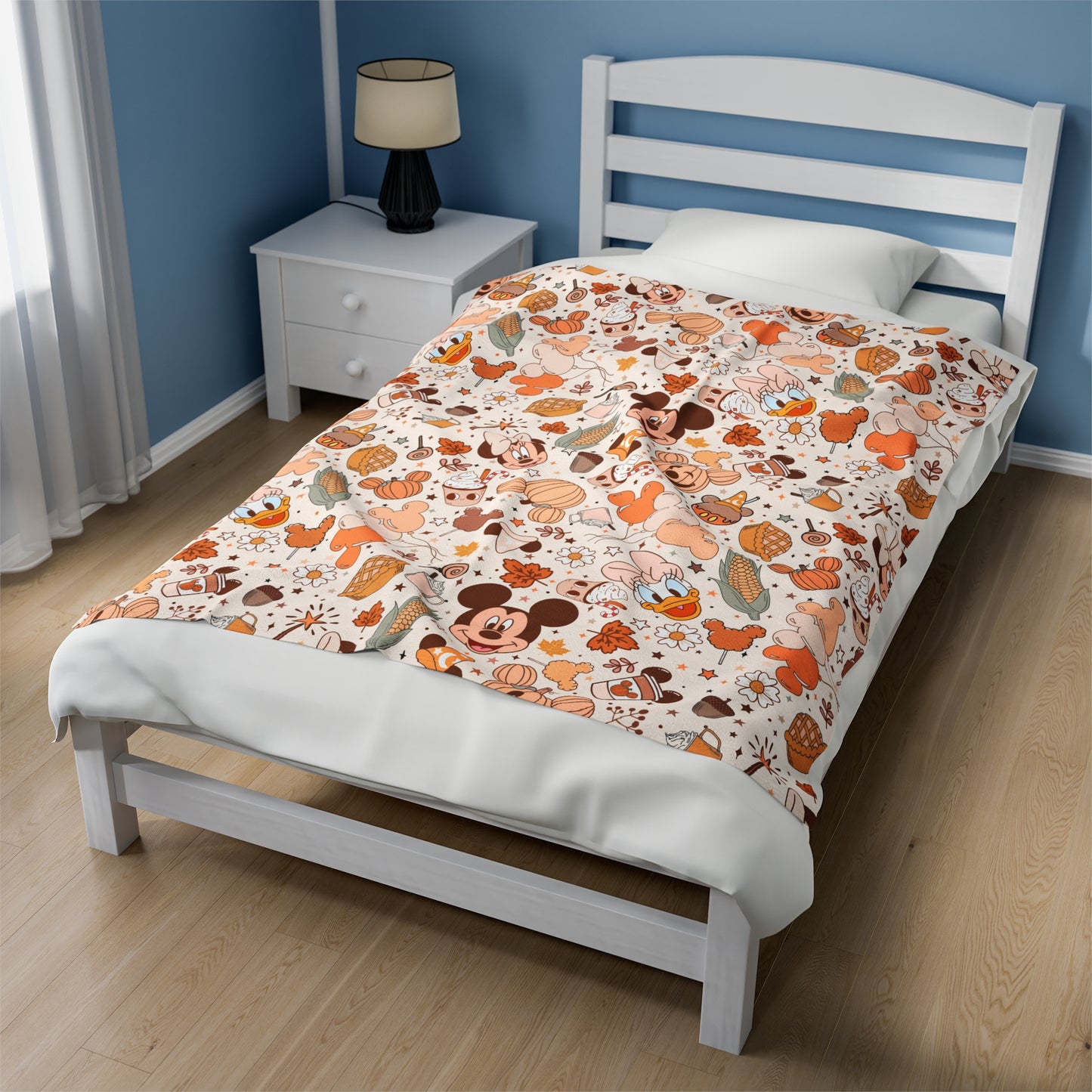 Pumpkin Spice Mice - Plush Blanket