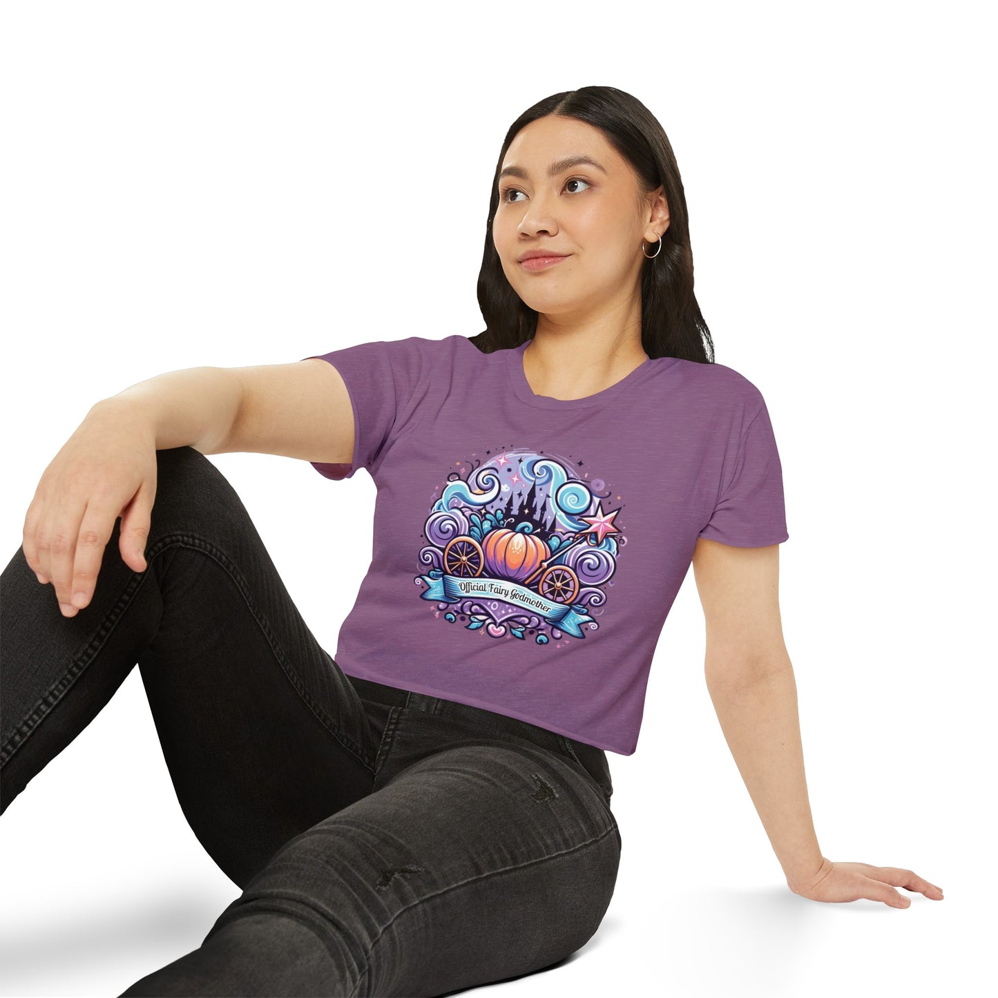 Official Fairy Godmother - Women's Festival Crop Top