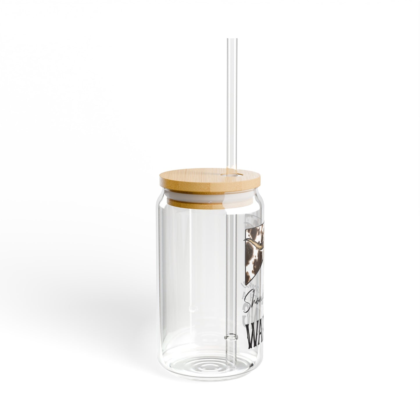 Warning - Sipper Glass, 16oz