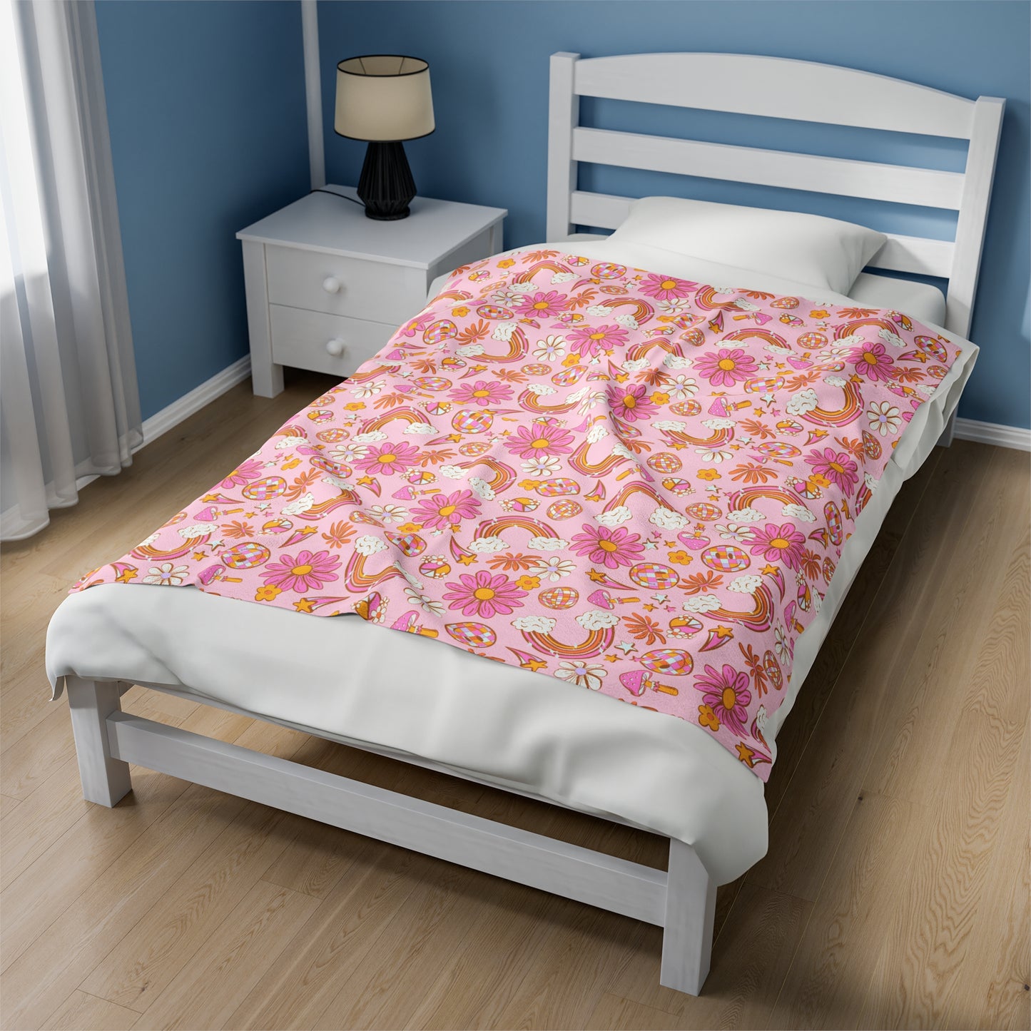 Pink Groove - Plush Blanket