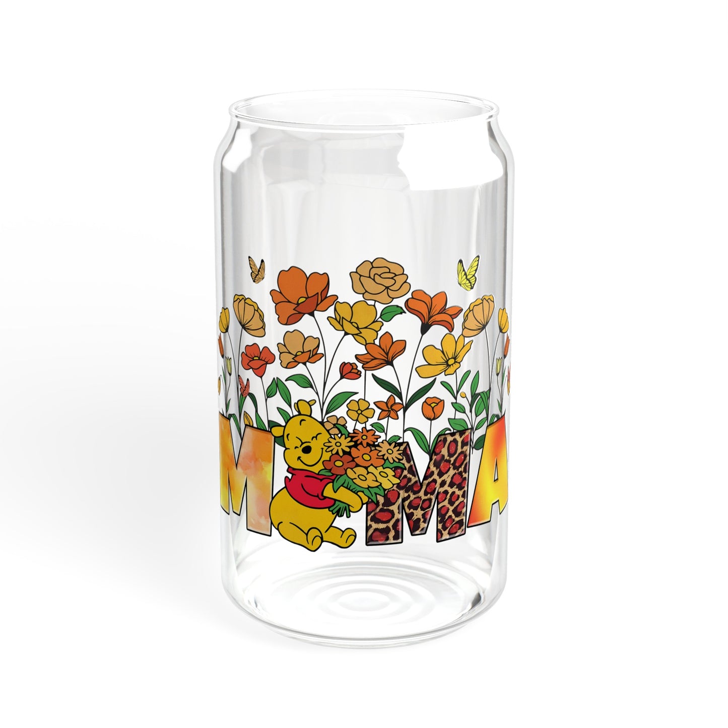 Yellow Bear Mama - Sipper Glass, 16oz