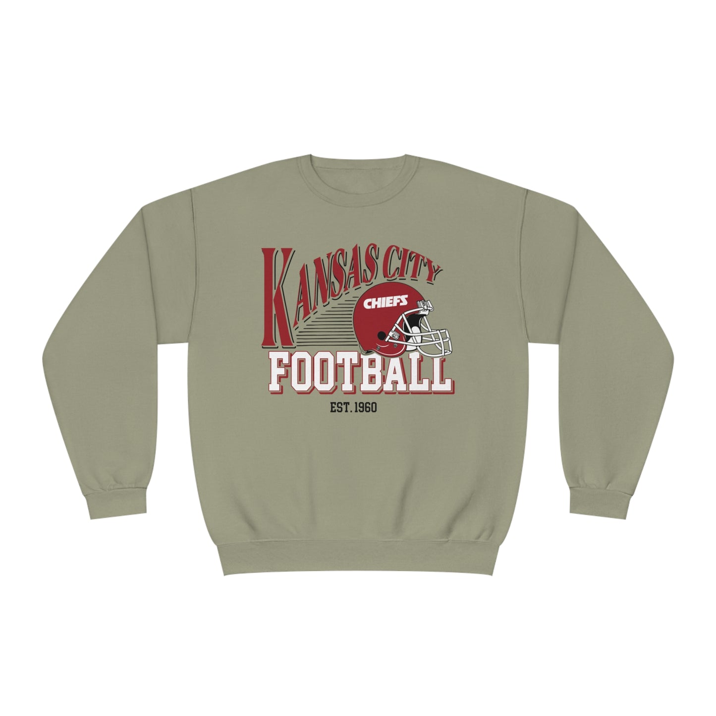 KC Football - Unisex NuBlend® Crewneck Sweatshirt