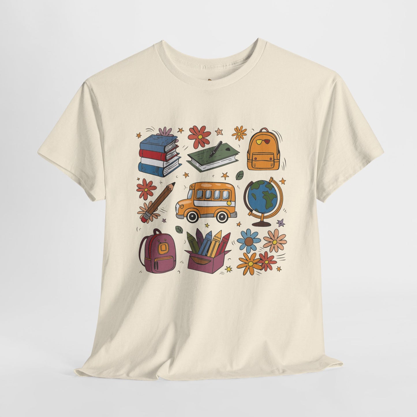School Vibes - Unisex Heavy Cotton Tee
