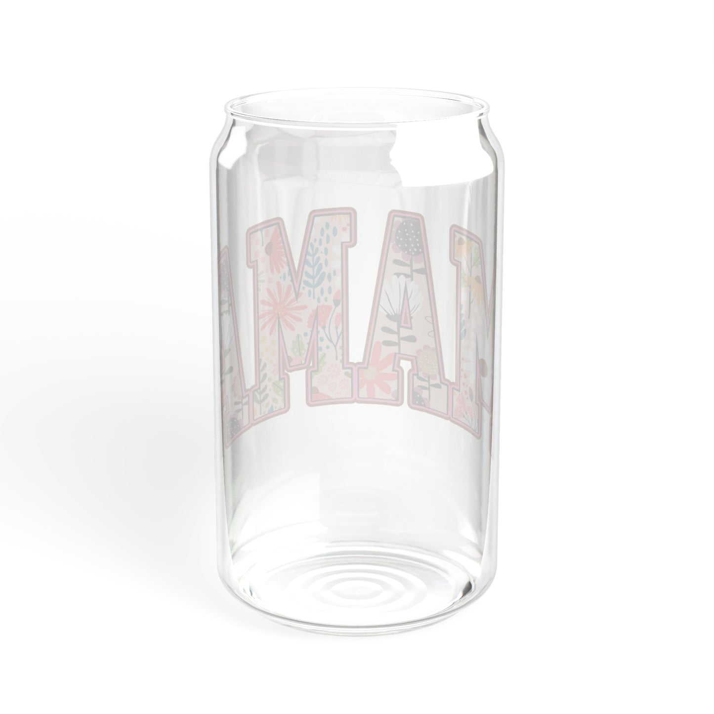 Floral Mama - Sipper Glass, 16oz