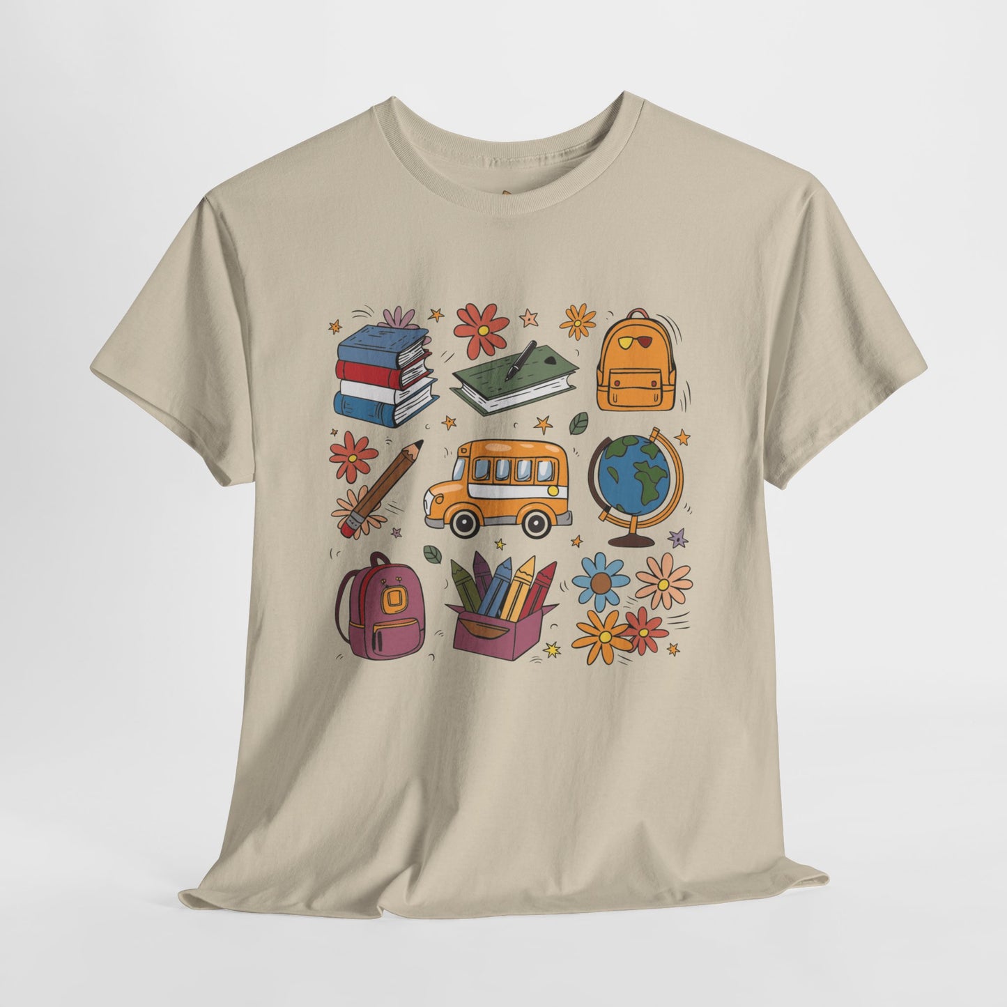 School Vibes - Unisex Heavy Cotton Tee