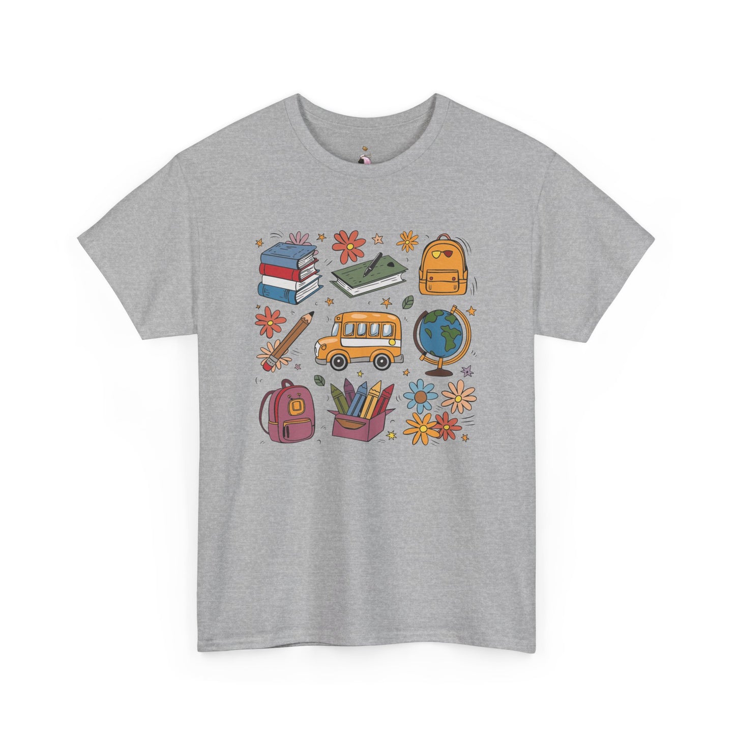 School Vibes - Unisex Heavy Cotton Tee