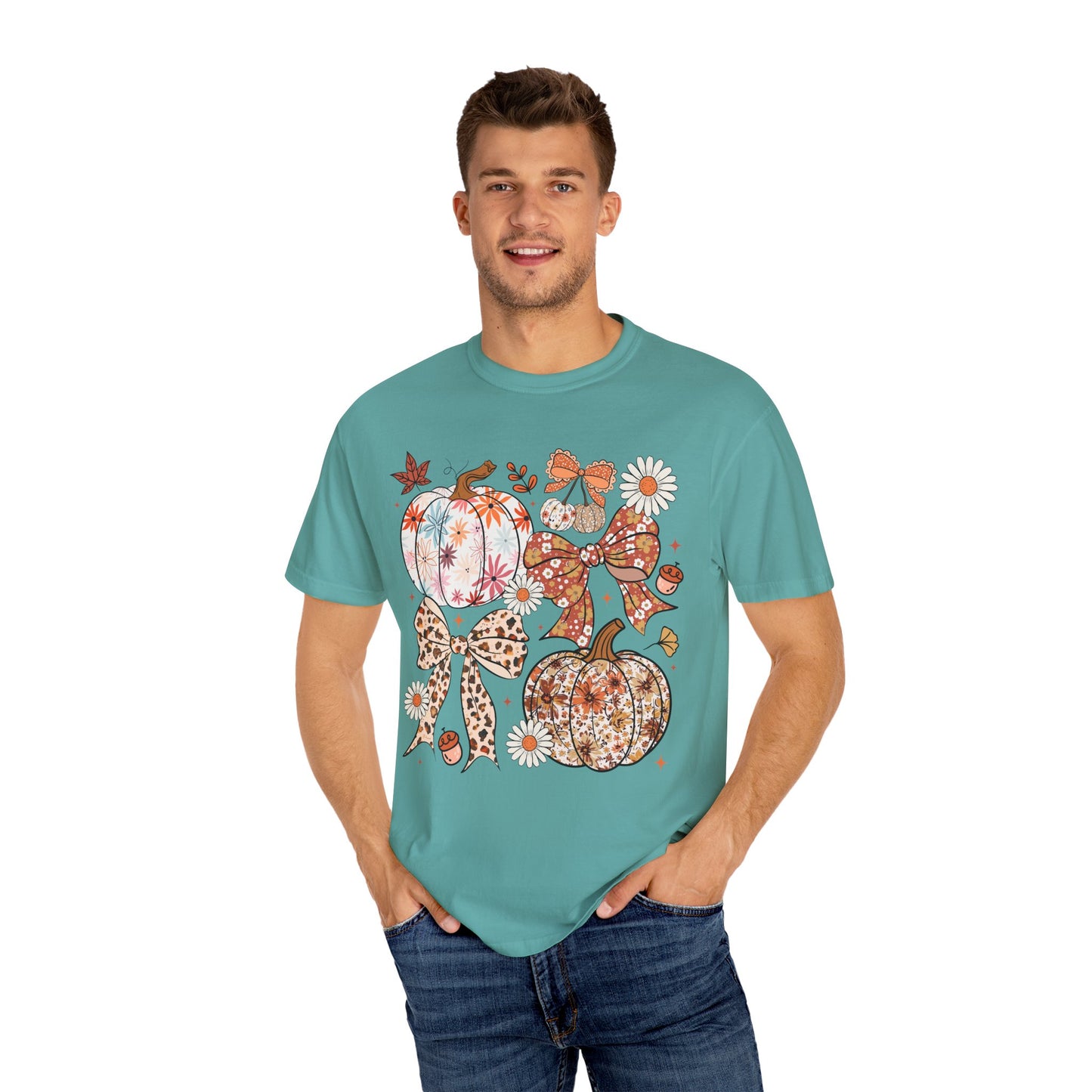 Pumpkins and Bows Tee