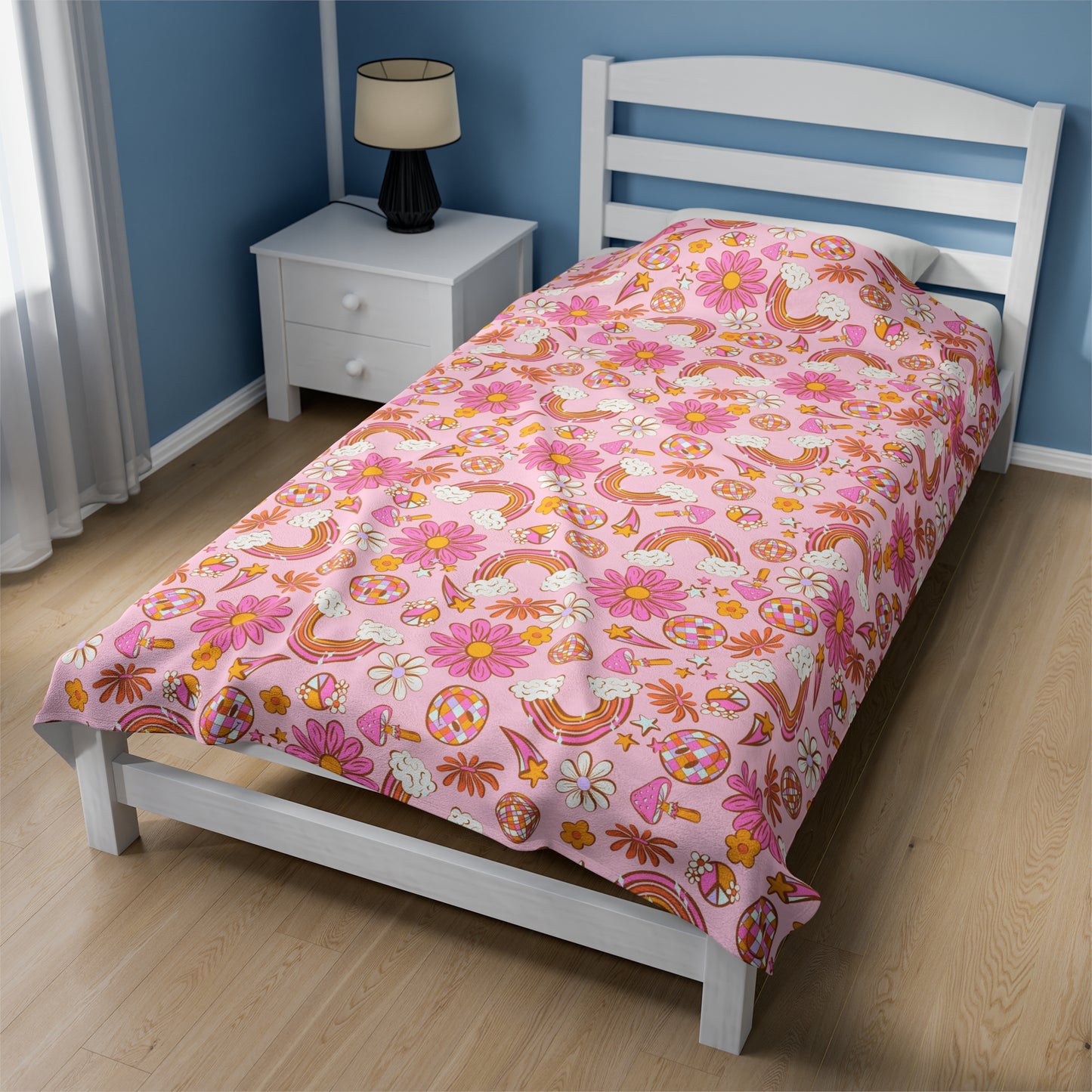 Pink Groove - Plush Blanket