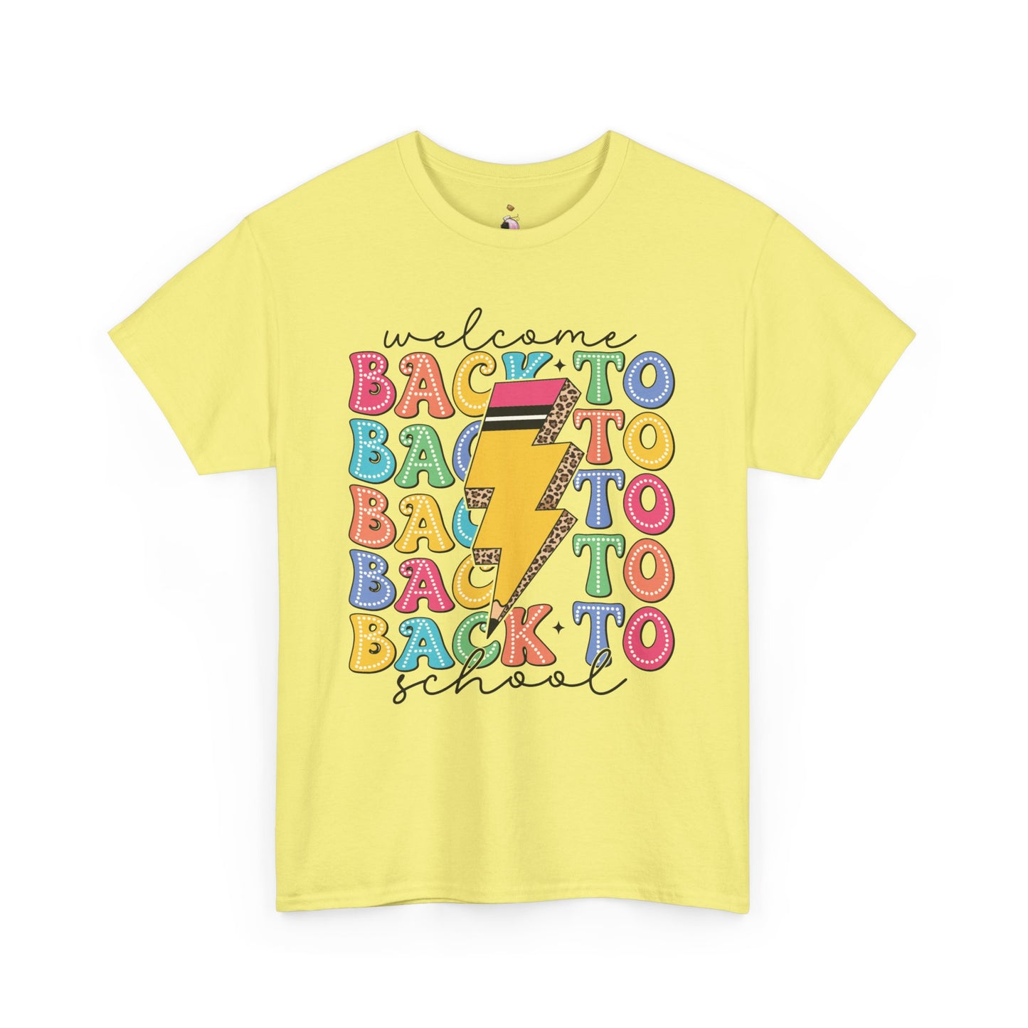 Welcome Back To School - Unisex Heavy Cotton Tee