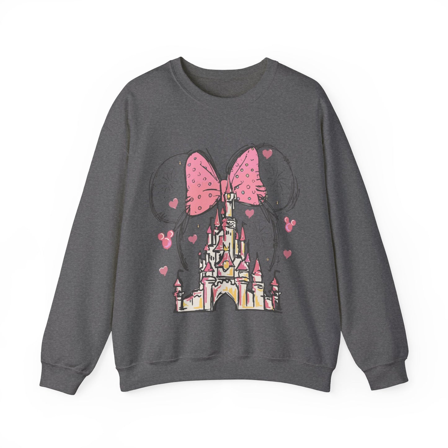 Pink Castle - Unisex Heavy Blend™ Crewneck Sweatshirt