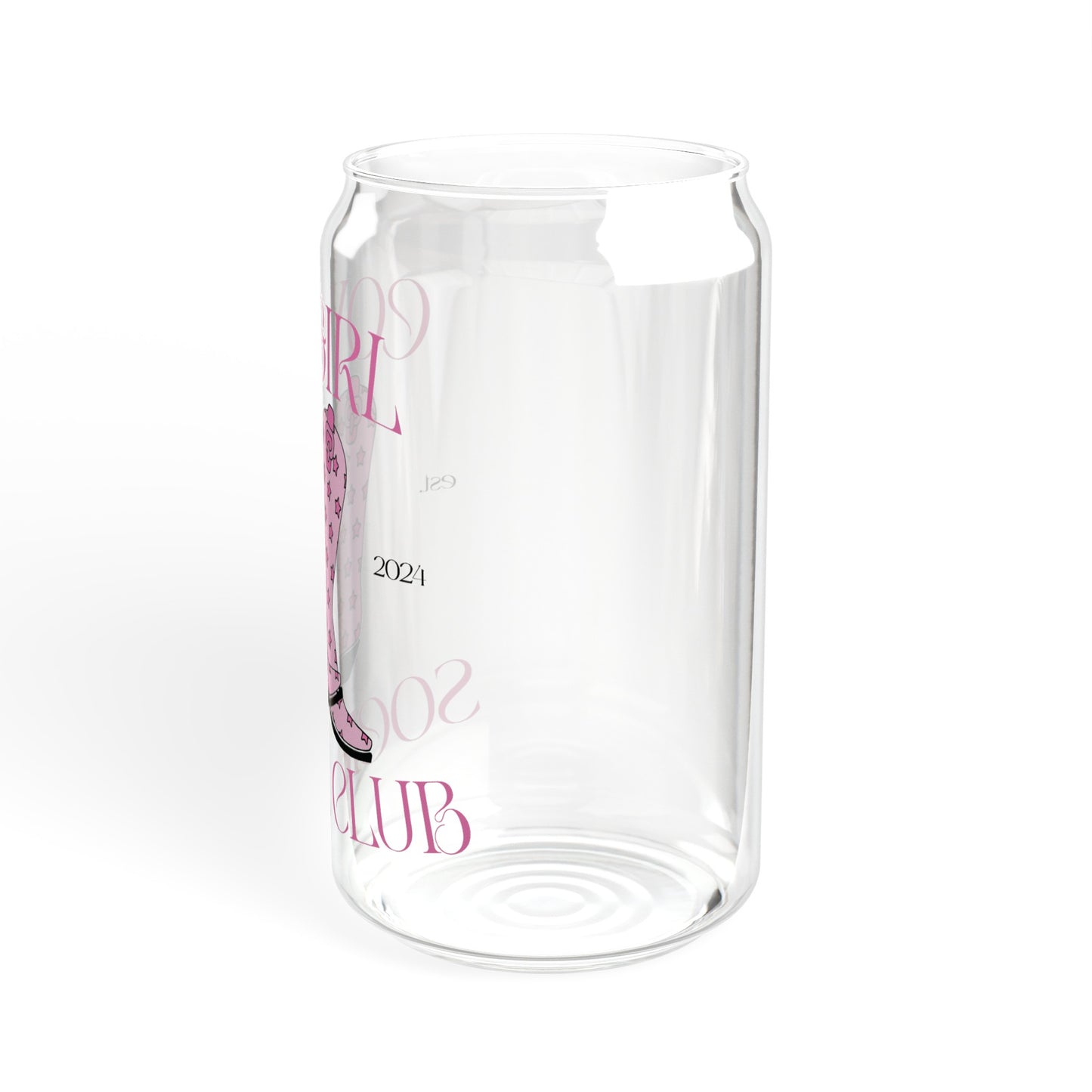 Cowgirl Social Club - Sipper Glass, 16oz