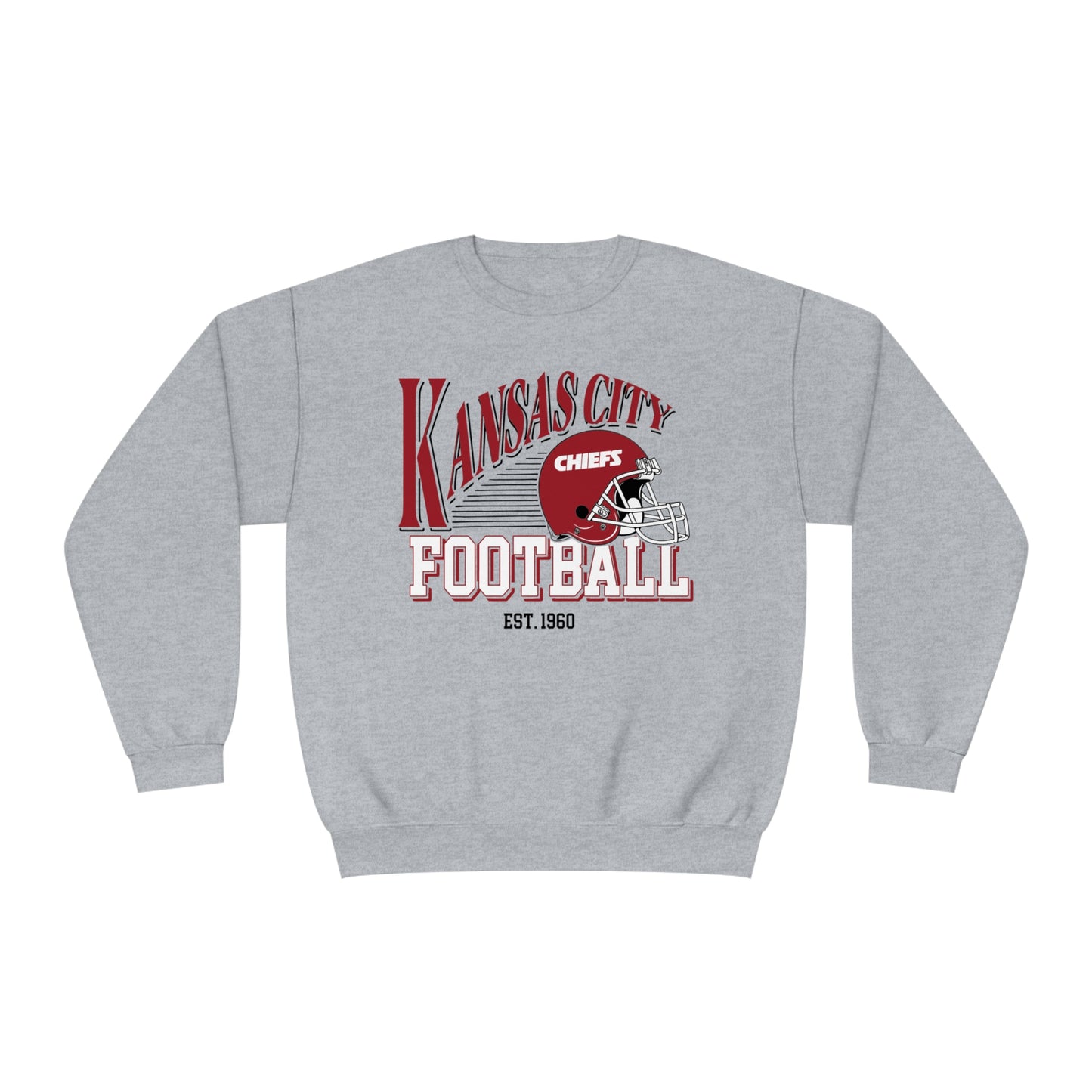KC Football - Unisex NuBlend® Crewneck Sweatshirt
