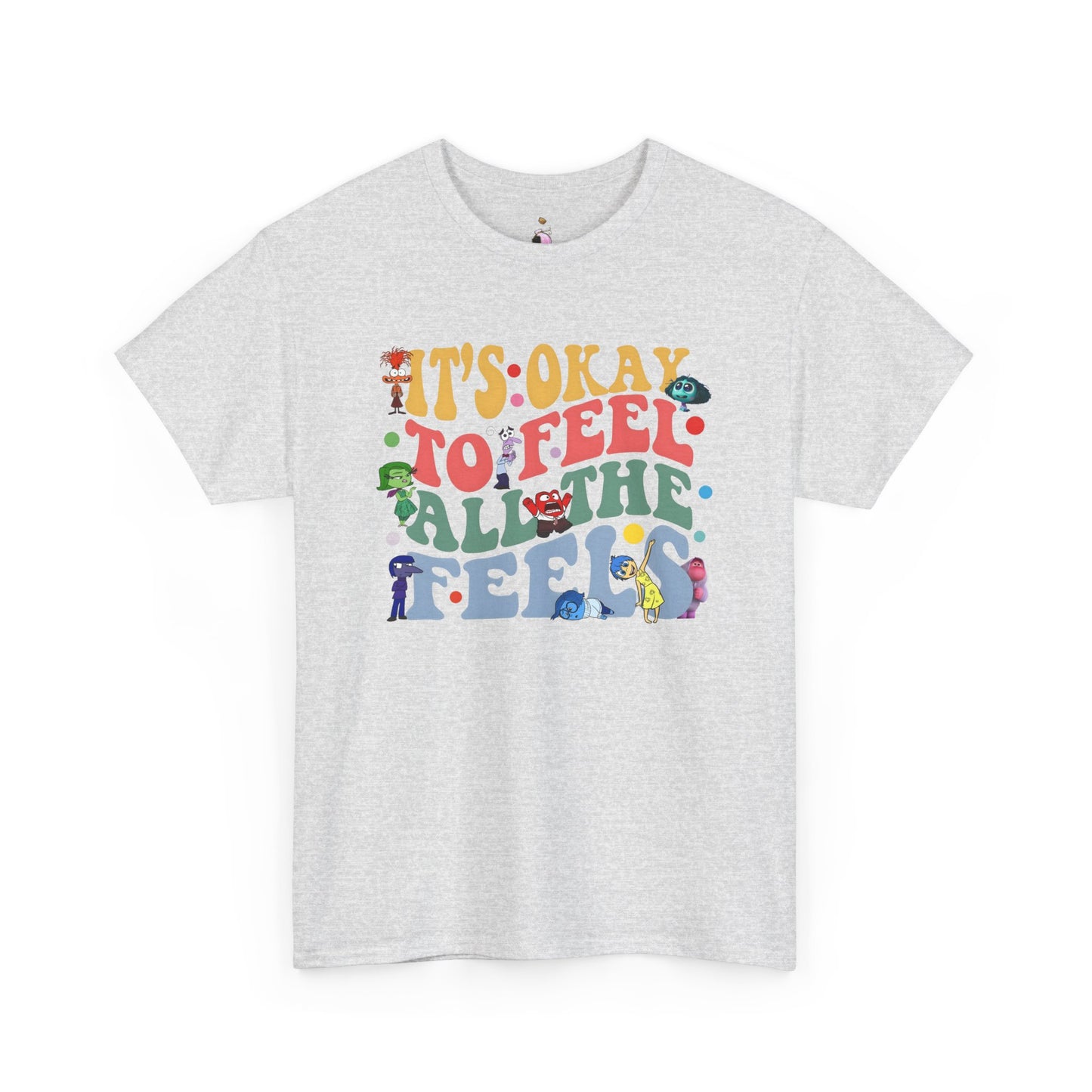 It's Okay To Feel - Unisex Heavy Cotton Tee