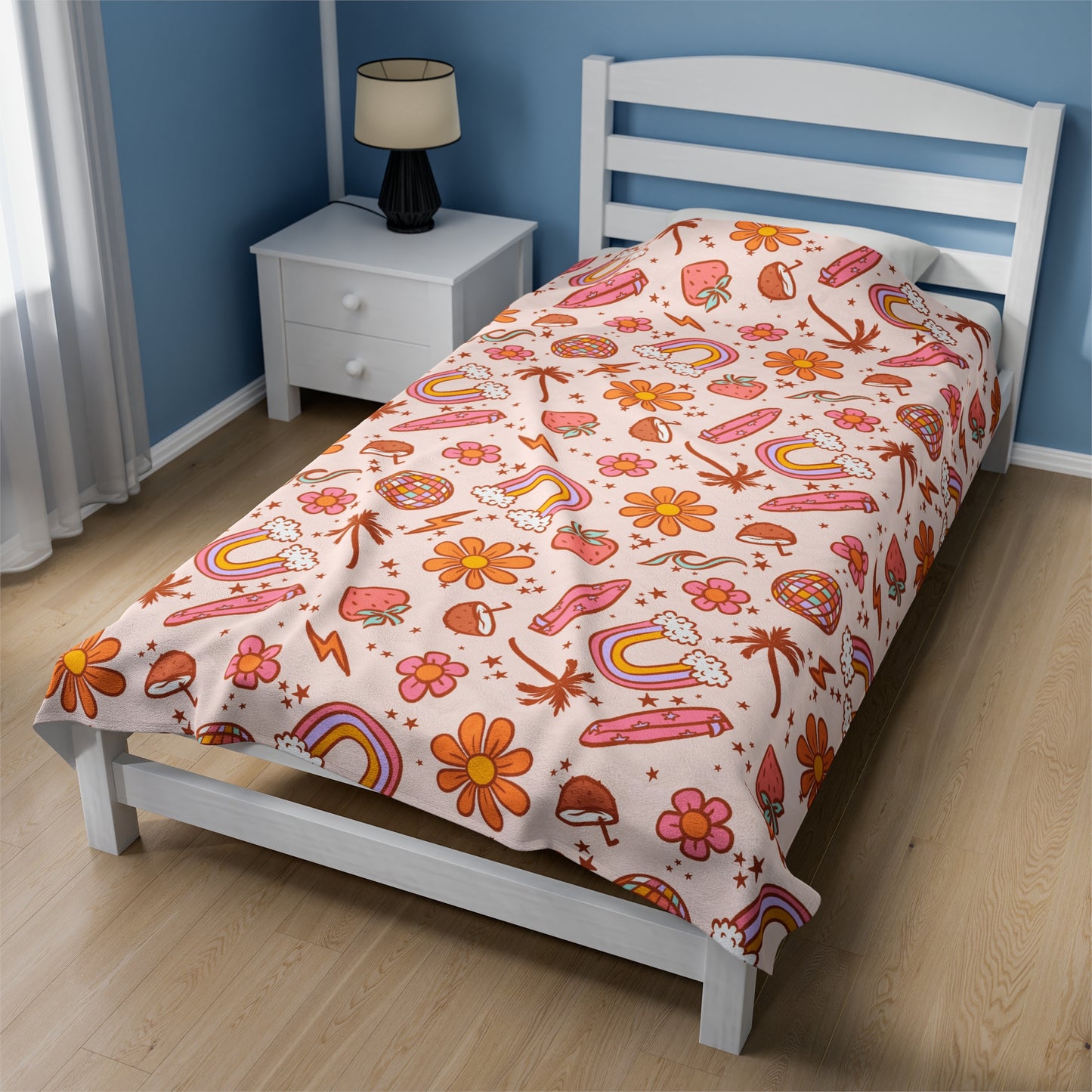 Retro Summer - Plush Blanket