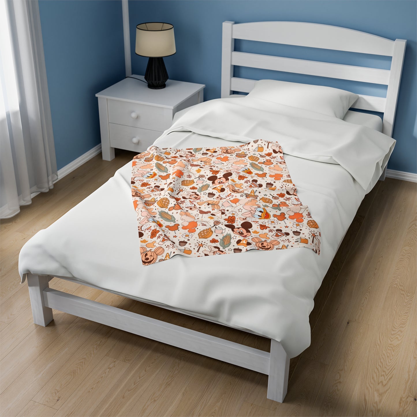 Pumpkin Spice Mice - Plush Blanket