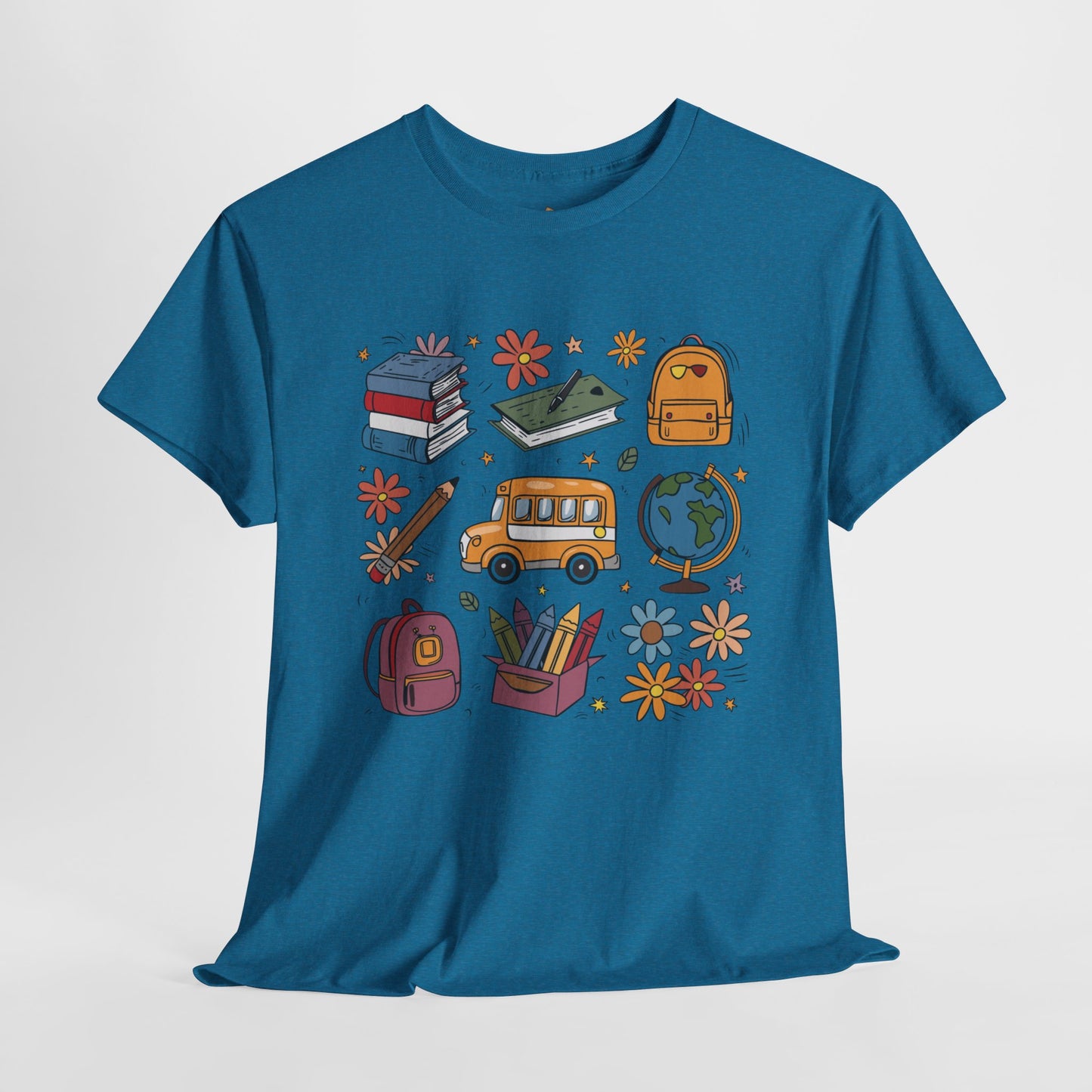 School Vibes - Unisex Heavy Cotton Tee
