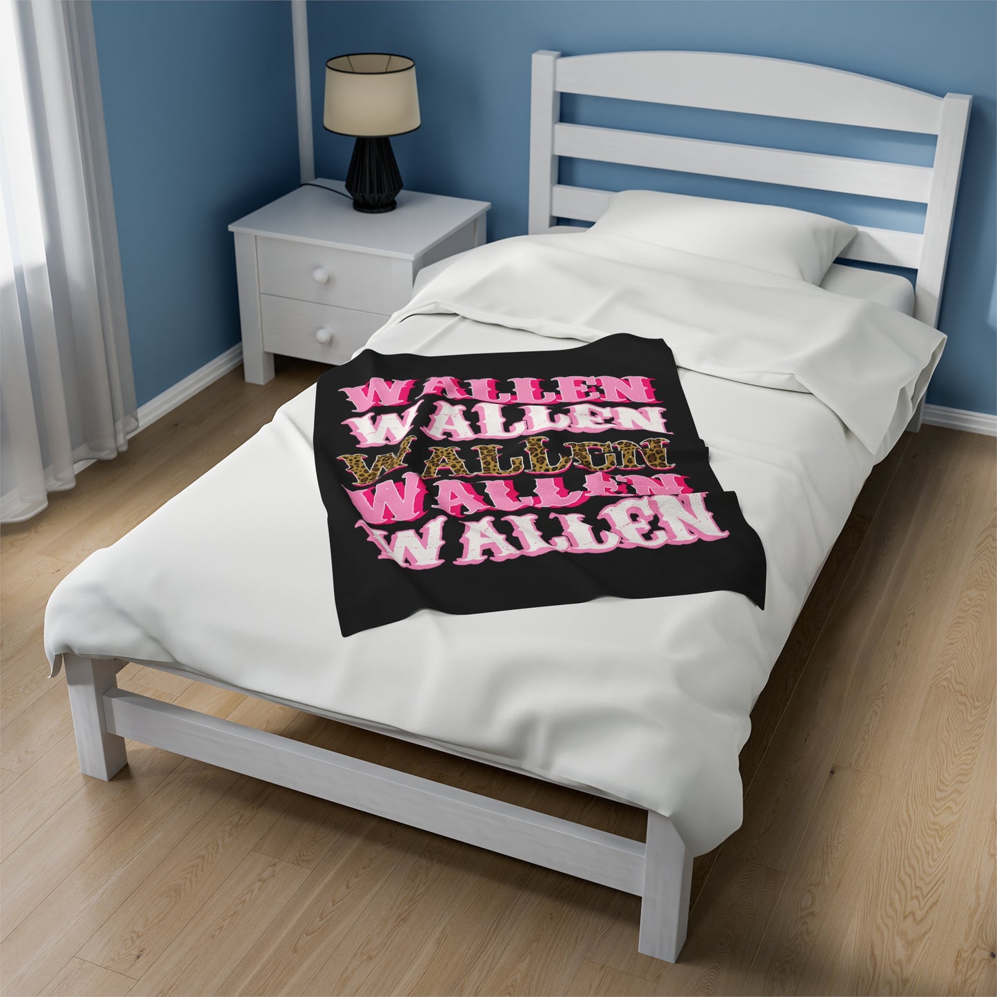 Pink Wallen - Plush Blanket