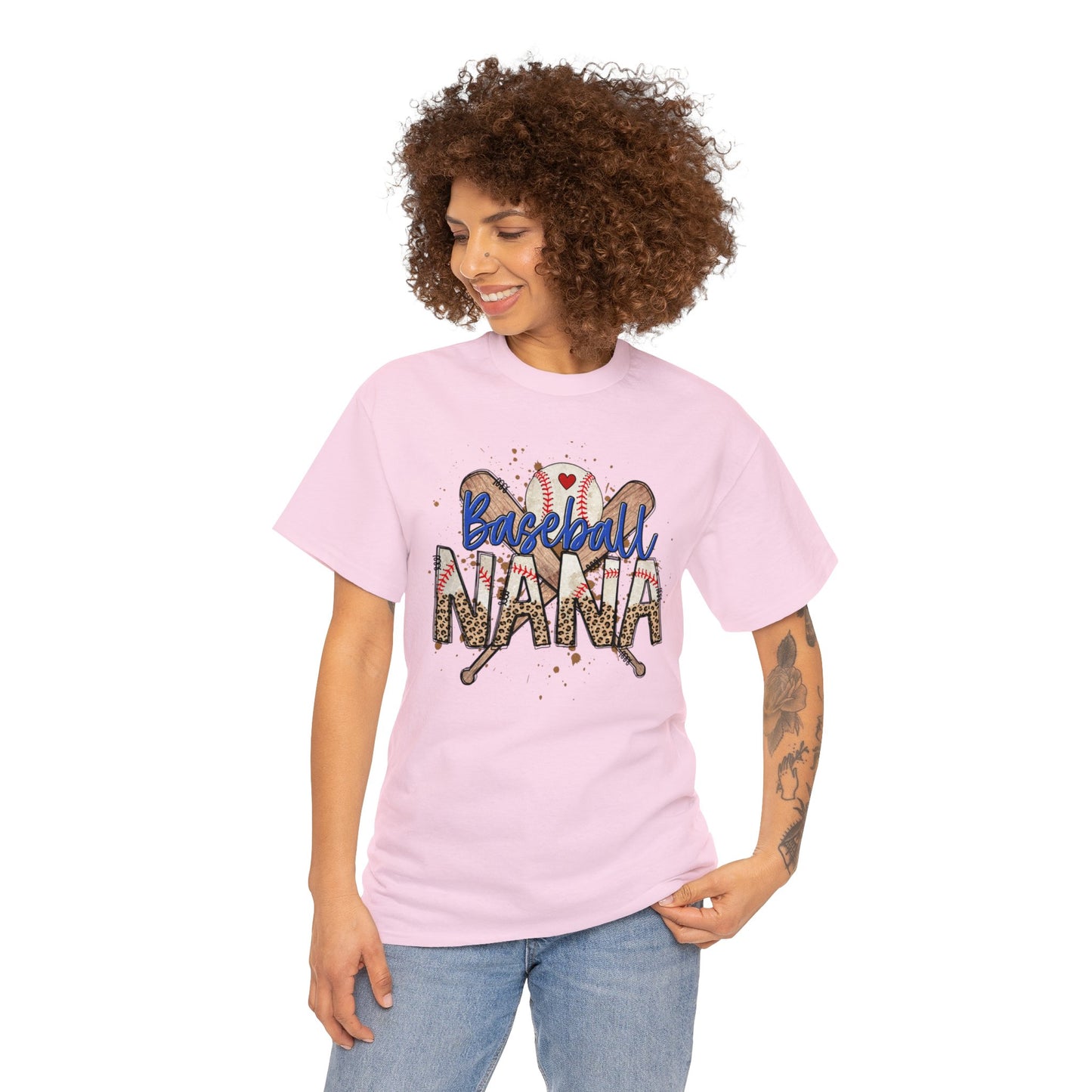 Baseball Nana - Unisex Heavy Cotton Tee