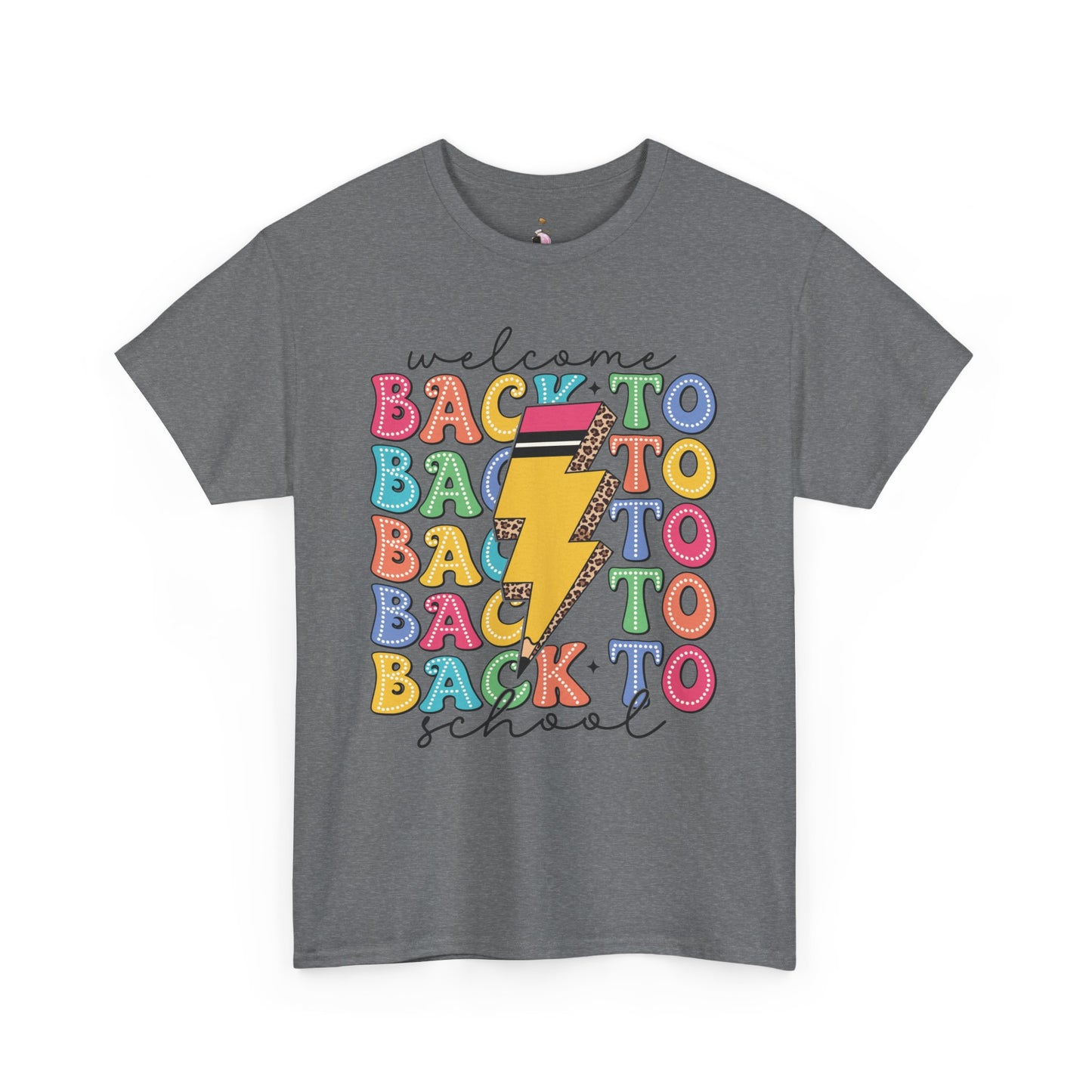 Welcome Back To School - Unisex Heavy Cotton Tee