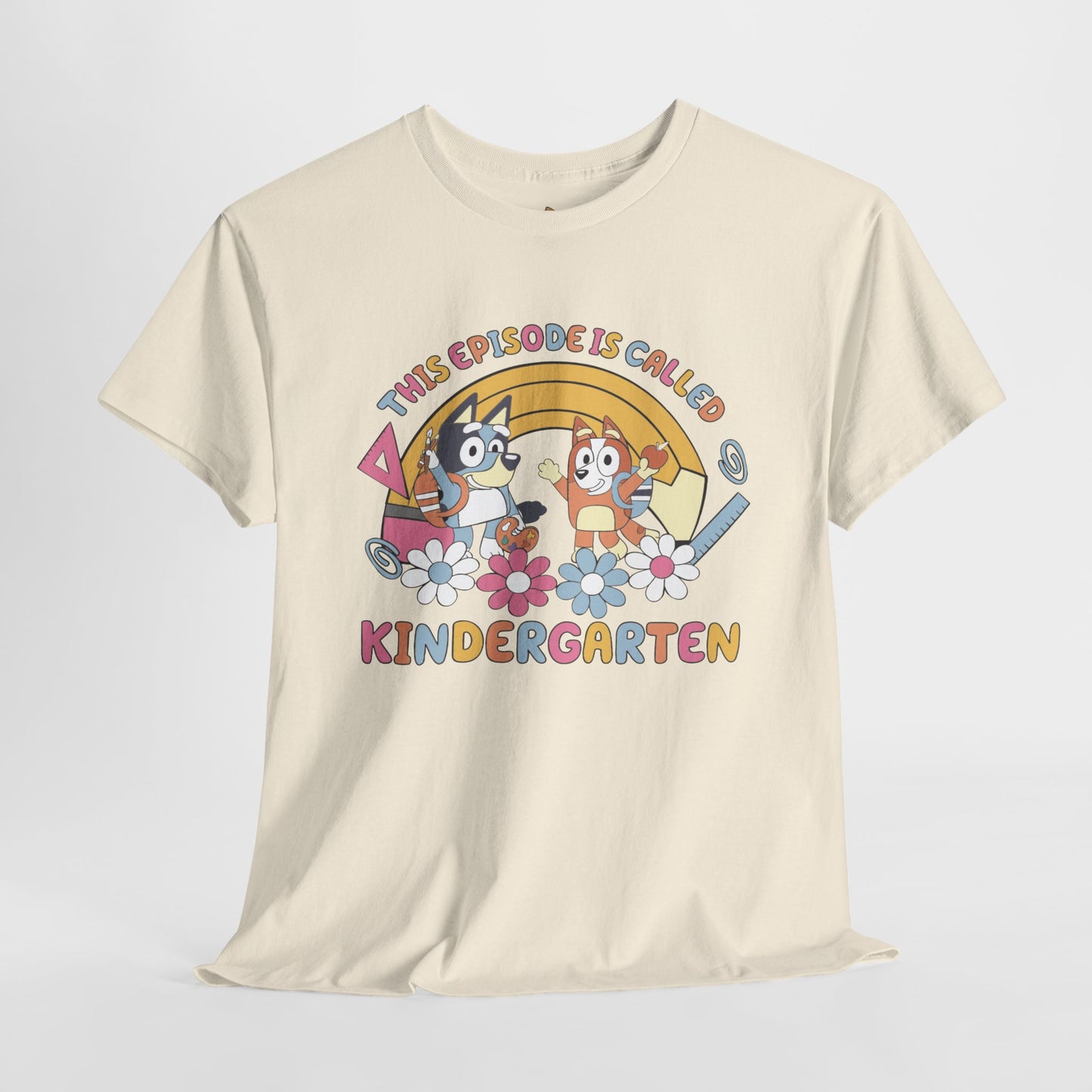Kindergarten Pups - Unisex Heavy Cotton Tee