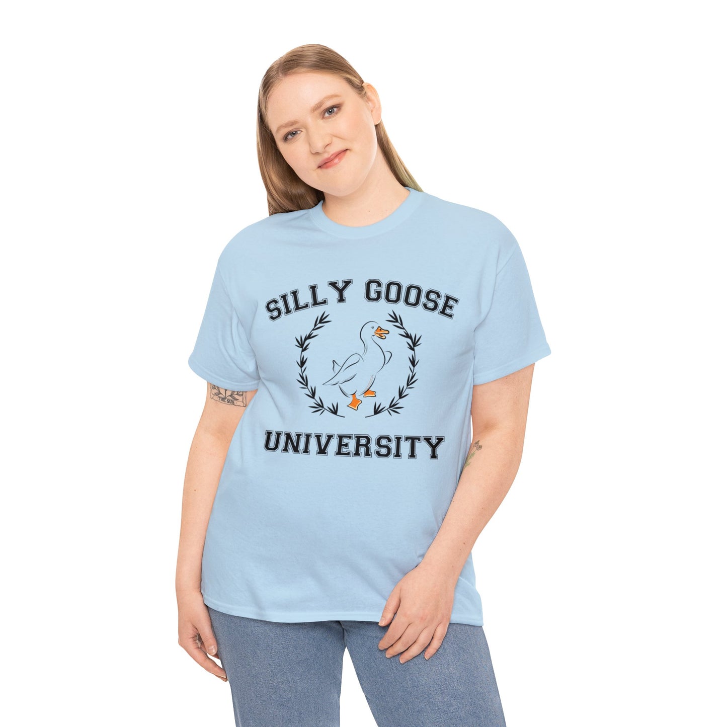 Silly Goose - of Unisex Heavy Cotton Tee