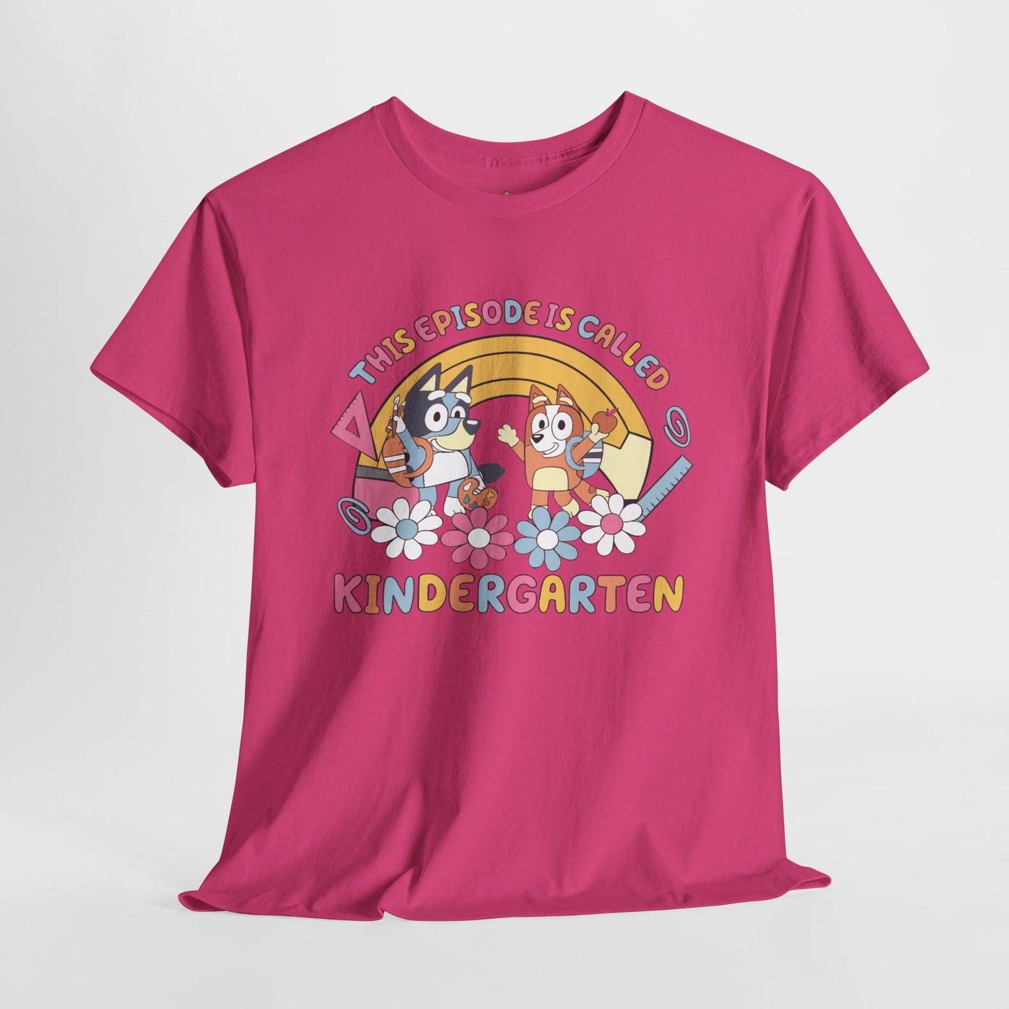 Kindergarten Pups - Unisex Heavy Cotton Tee