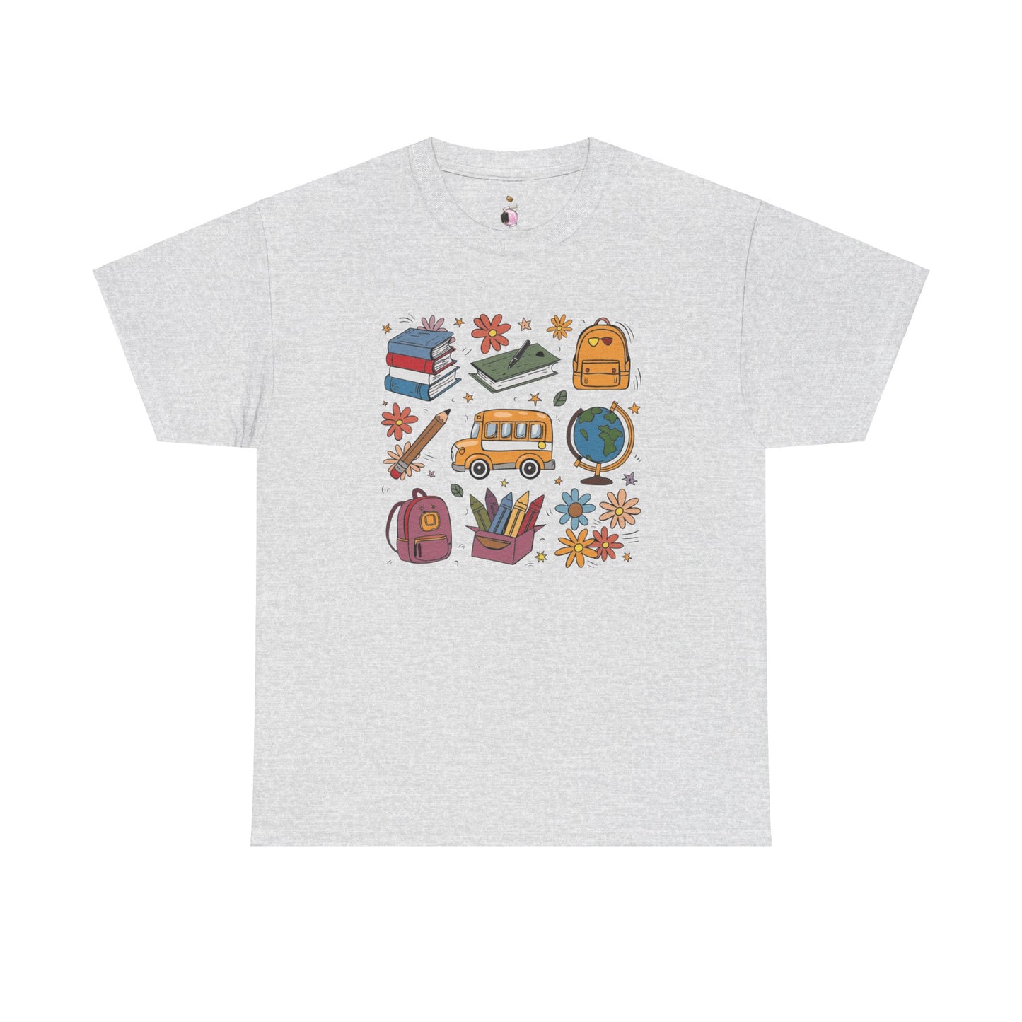School Vibes - Unisex Heavy Cotton Tee