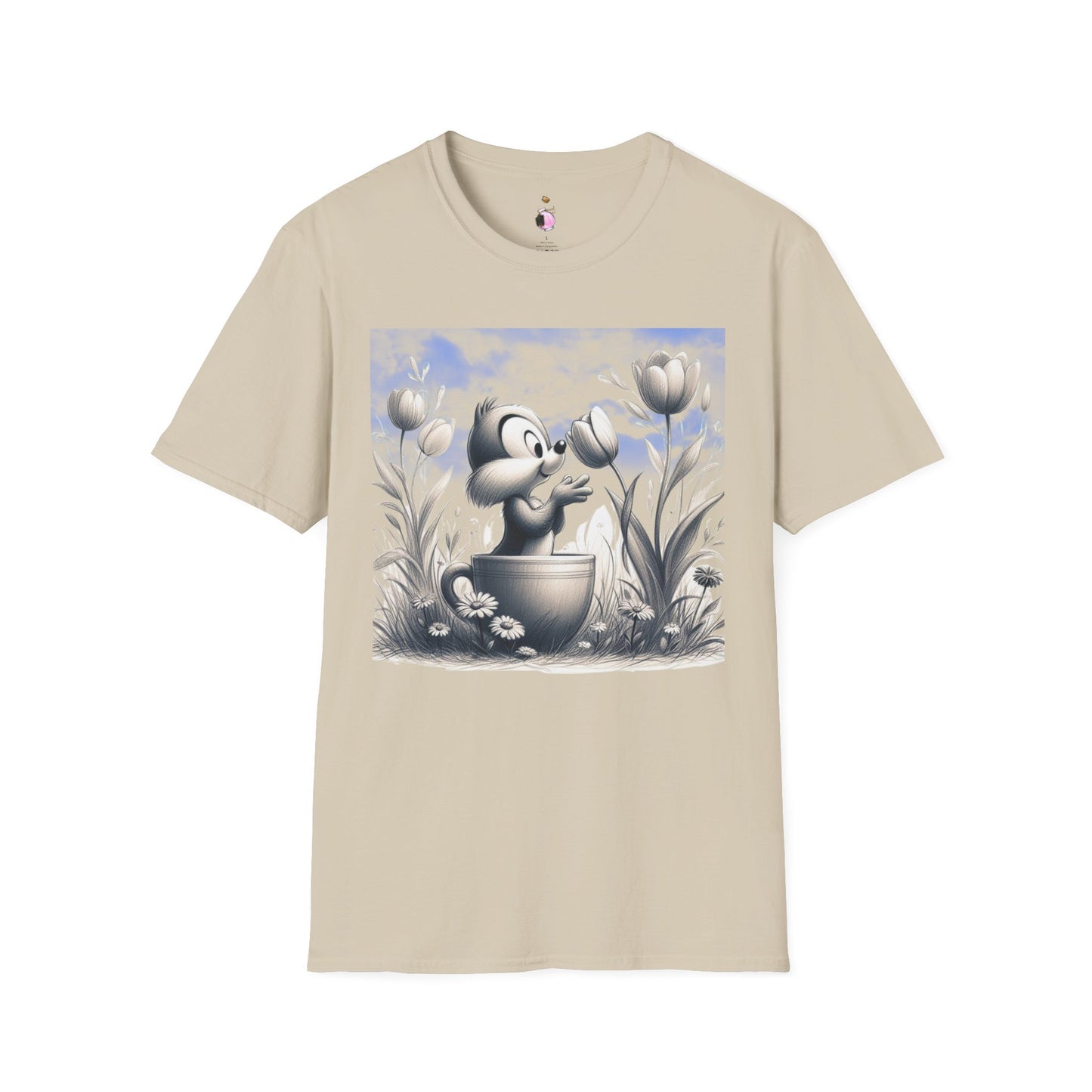 Spring Chipmunk - Unisex Softstyle T-Shirt