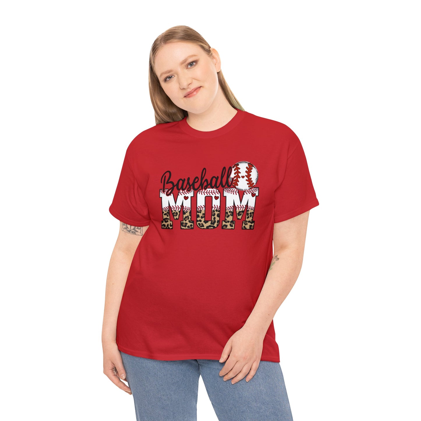 Baseball Mom - Unisex Heavy Cotton Tee