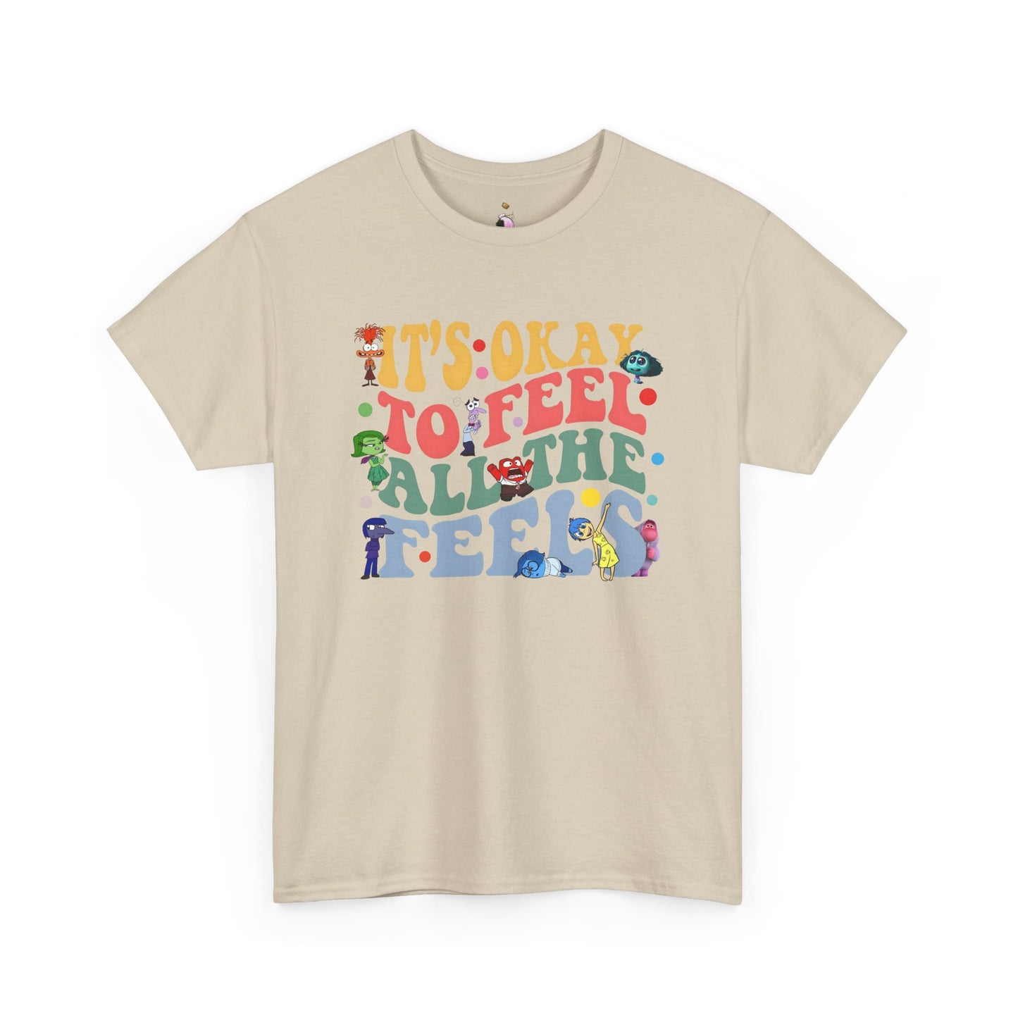 It's Okay To Feel - Unisex Heavy Cotton Tee