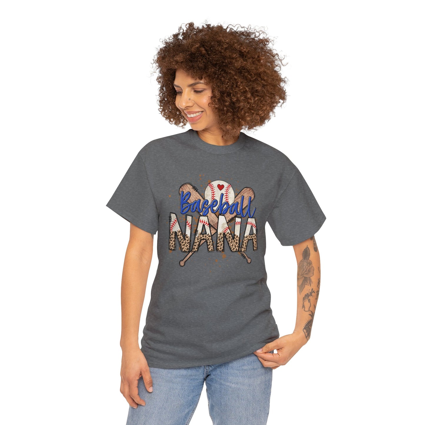 Baseball Nana - Unisex Heavy Cotton Tee