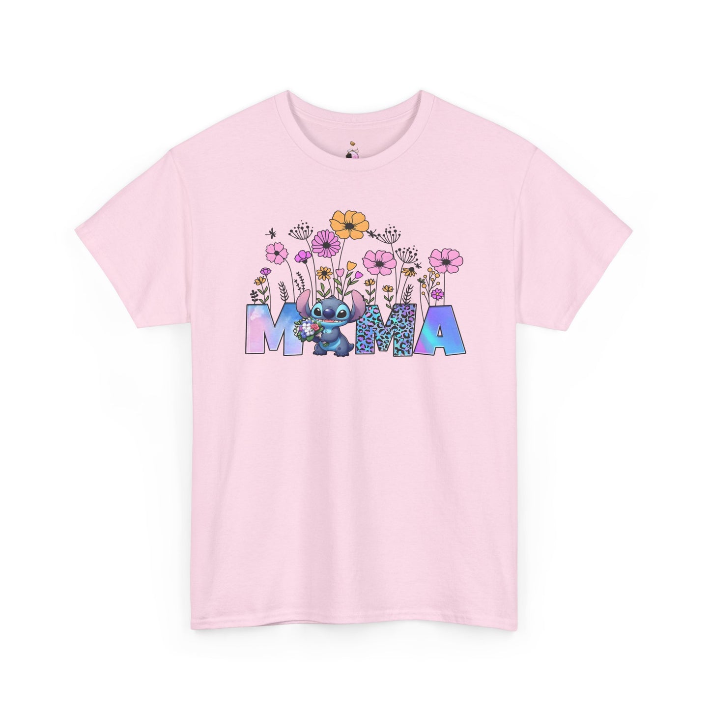 Alien Floral Mama - Unisex Heavy Cotton Tee