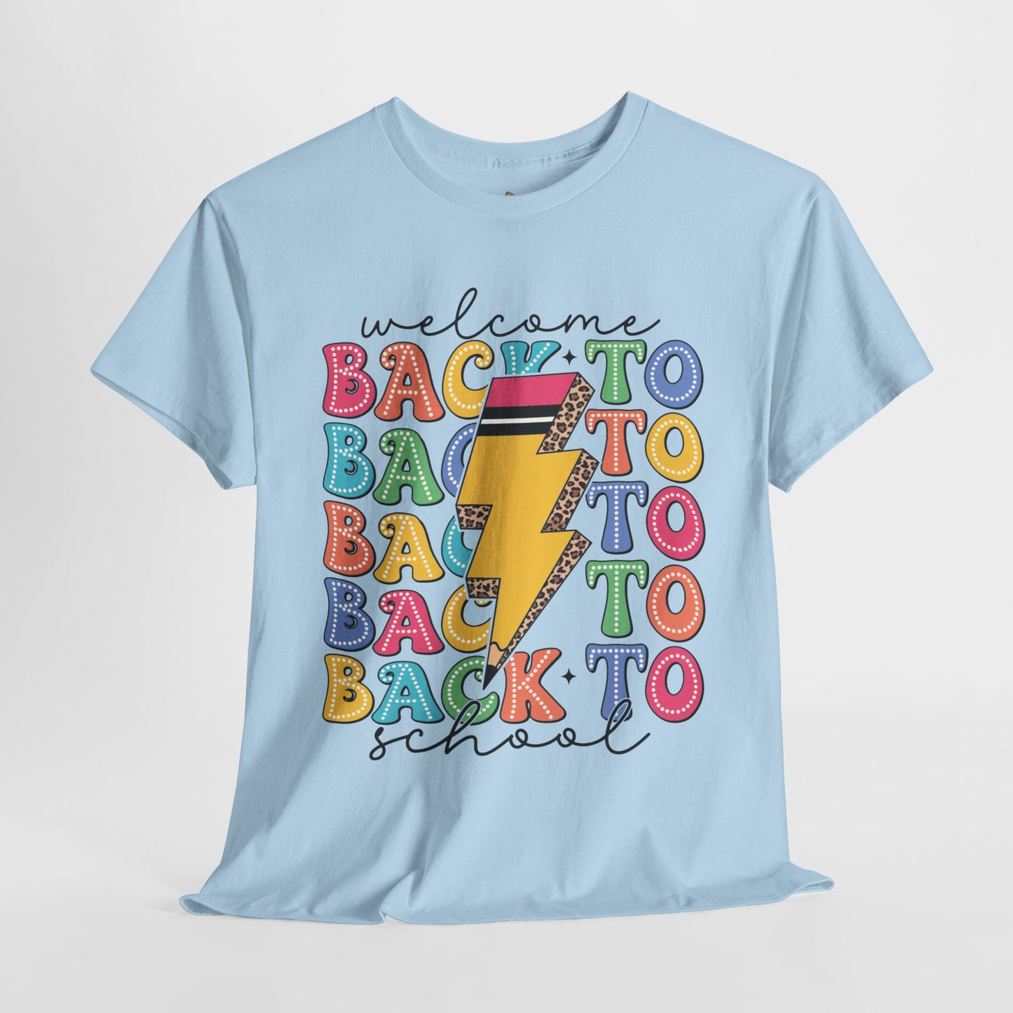Welcome Back To School - Unisex Heavy Cotton Tee