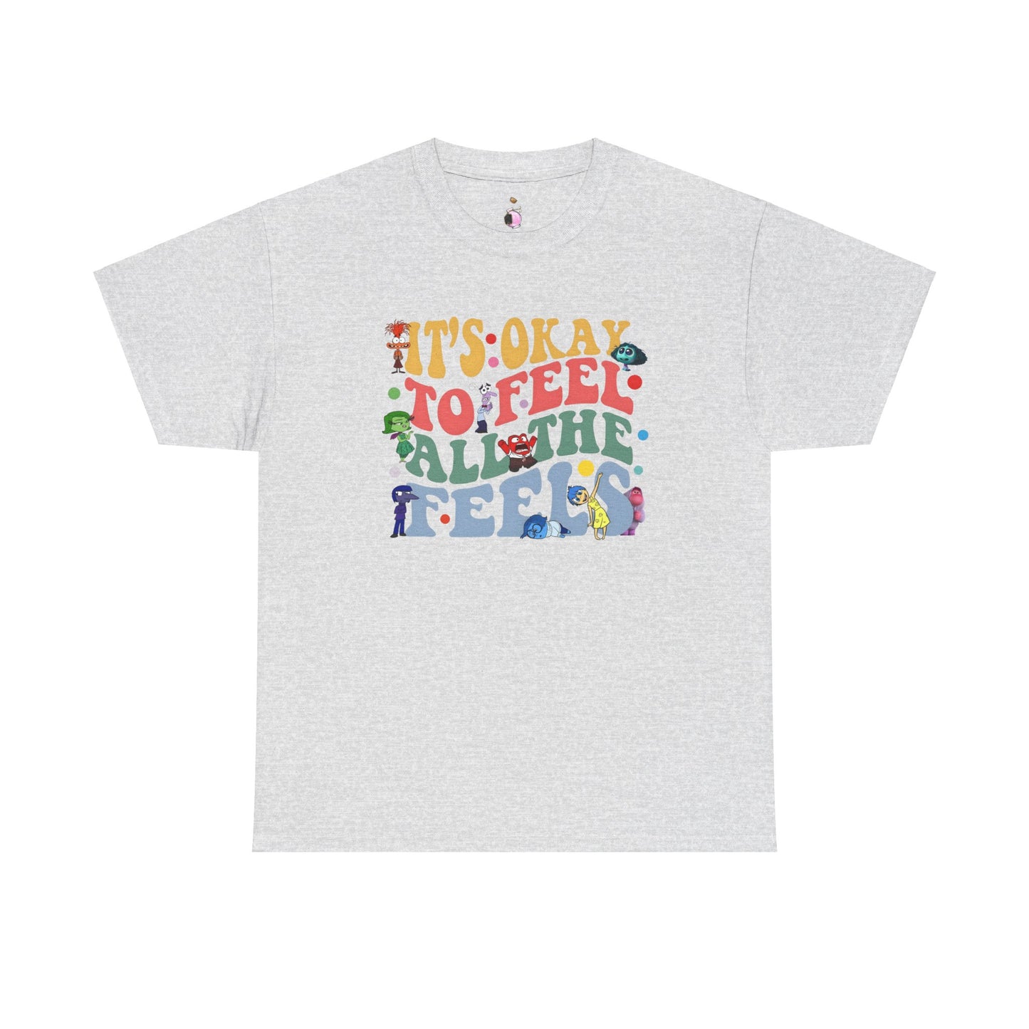 It's Okay To Feel - Unisex Heavy Cotton Tee