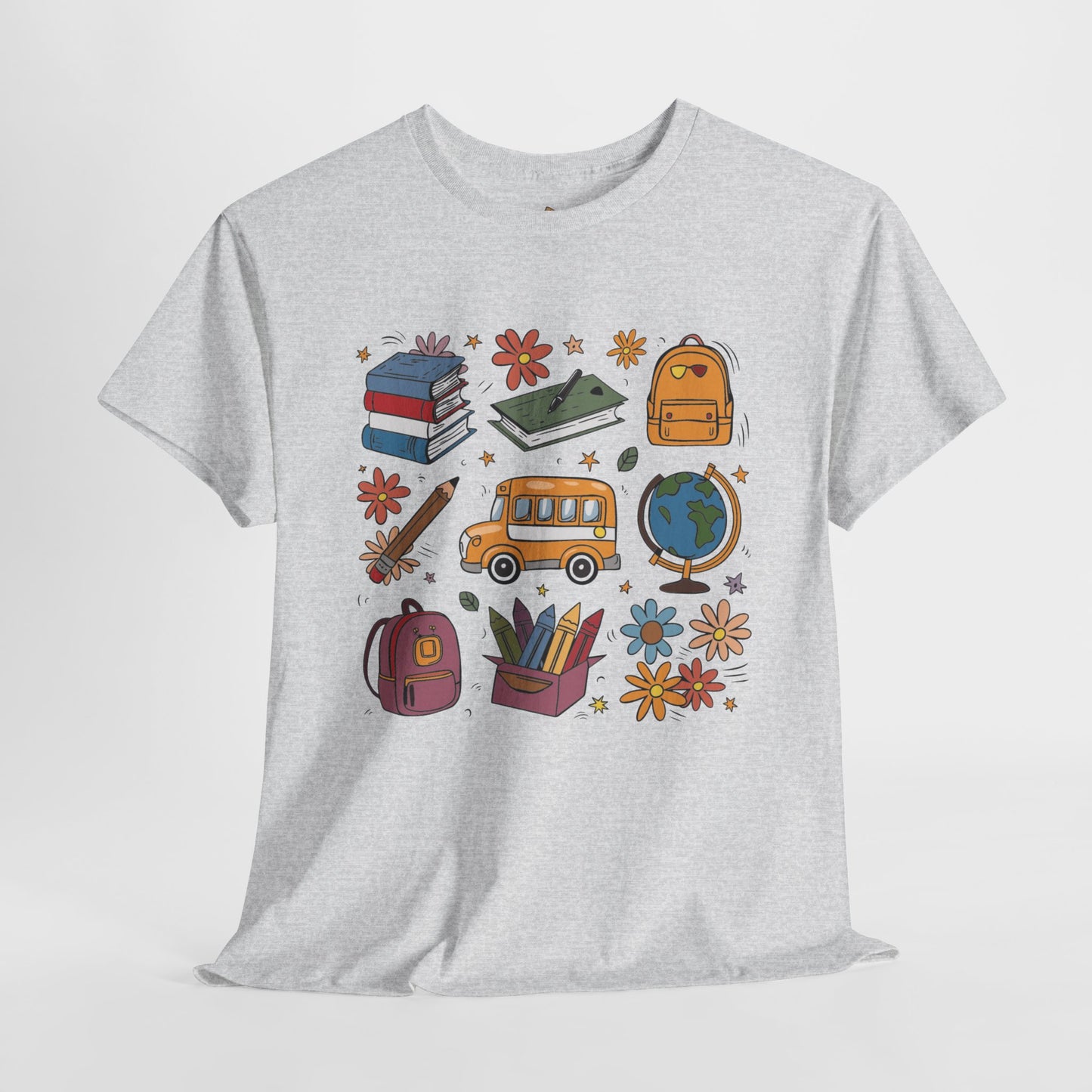 School Vibes - Unisex Heavy Cotton Tee