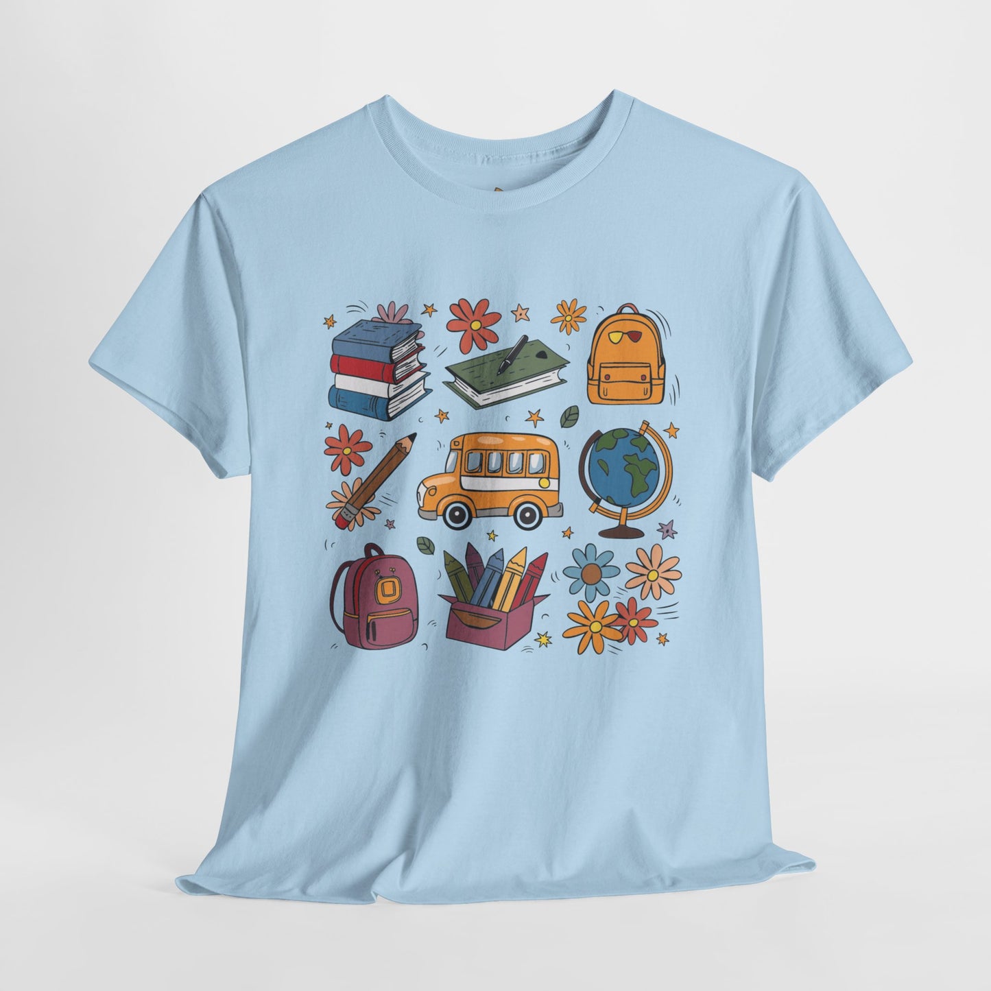 School Vibes - Unisex Heavy Cotton Tee