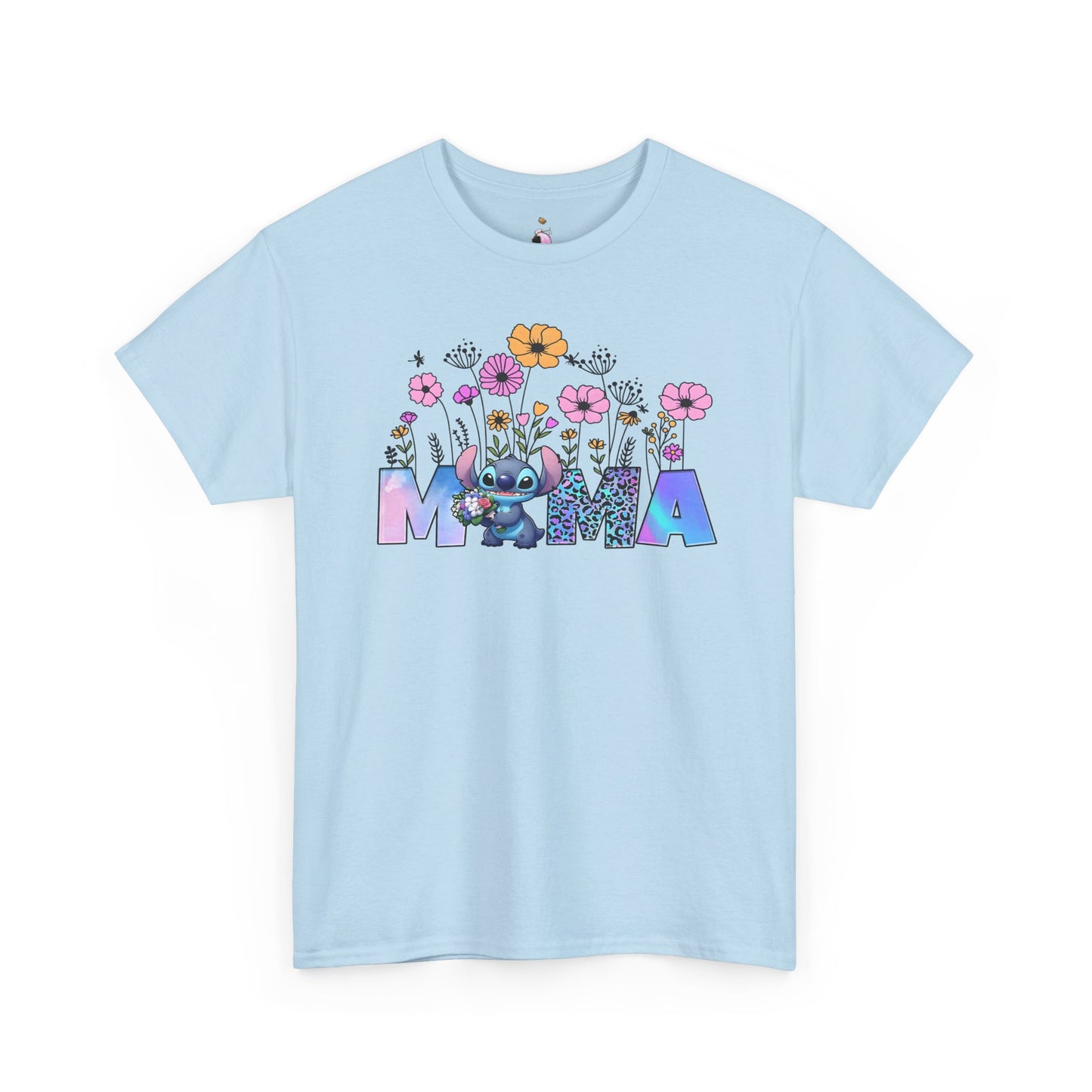 Alien Floral Mama - Unisex Heavy Cotton Tee
