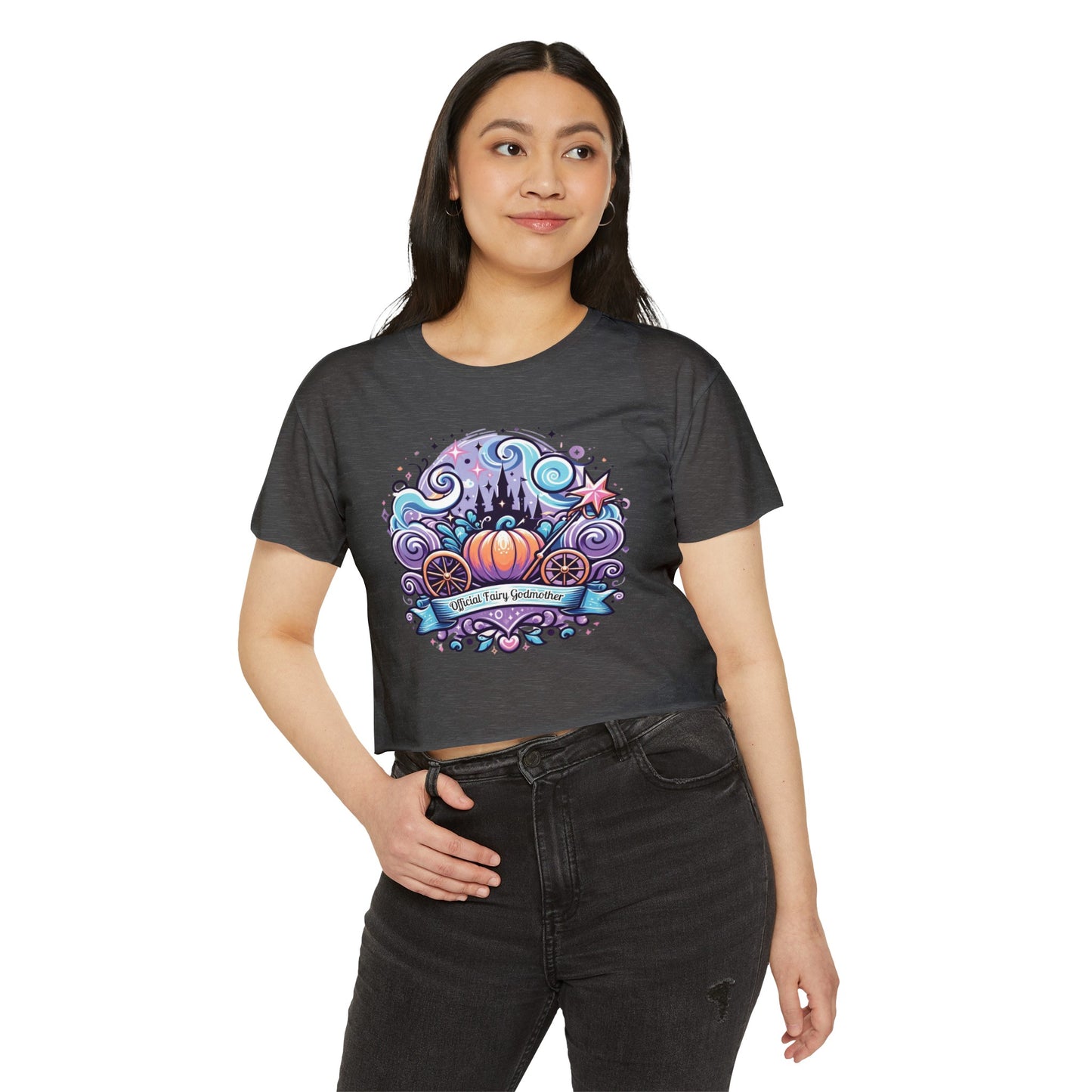 Official Fairy Godmother - Women's Festival Crop Top