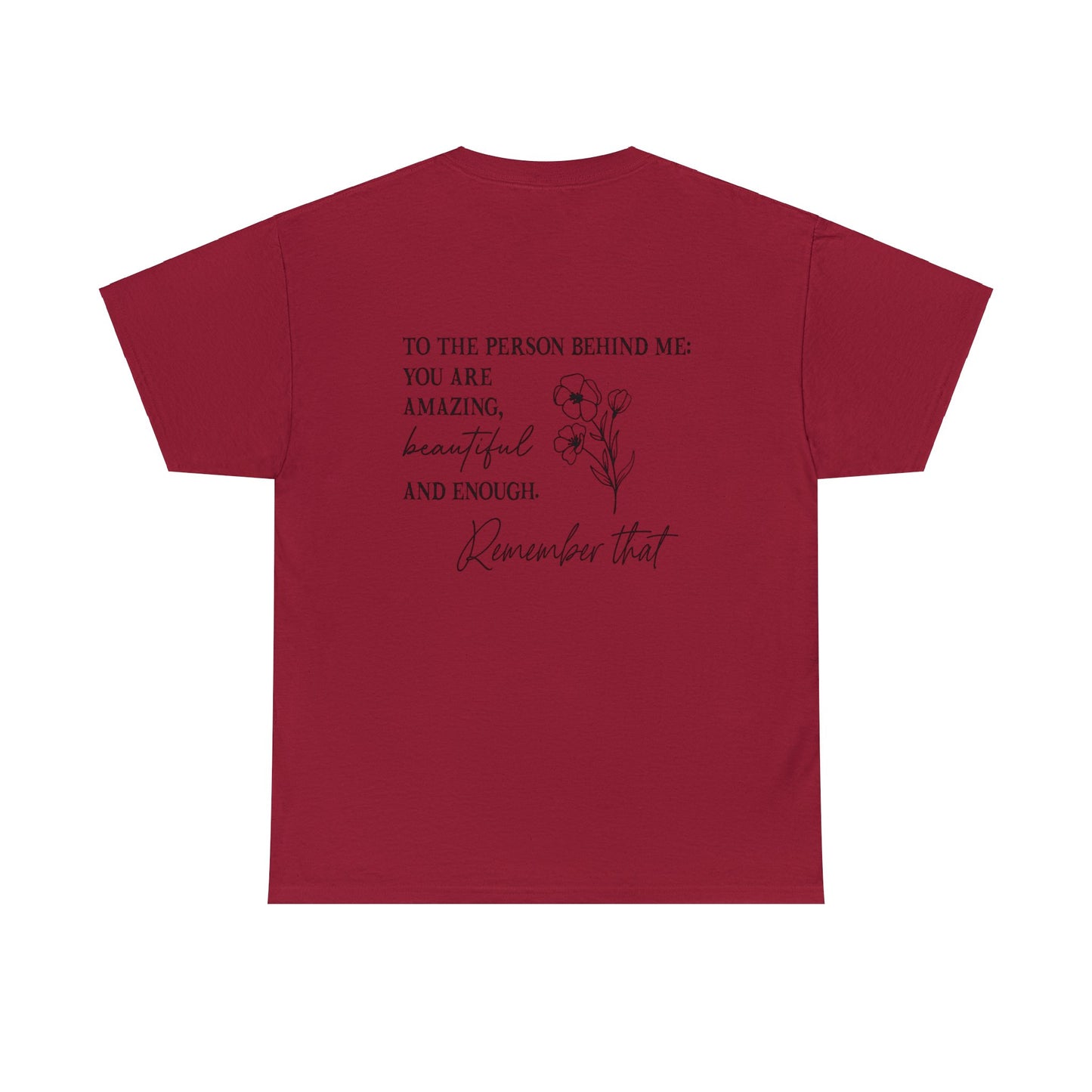 You Matter - Front & Back - Unisex Heavy Cotton Tee