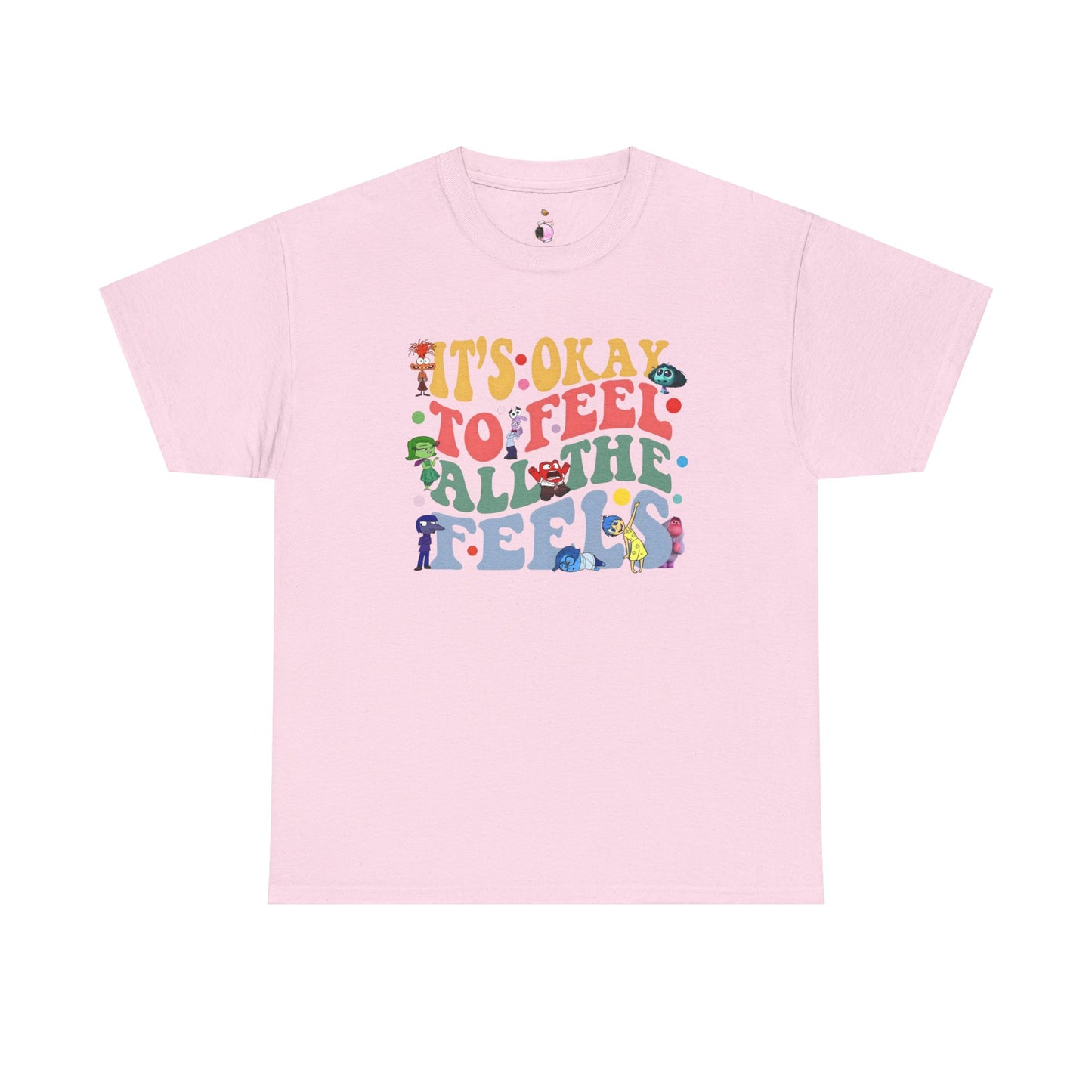 It's Okay To Feel - Unisex Heavy Cotton Tee